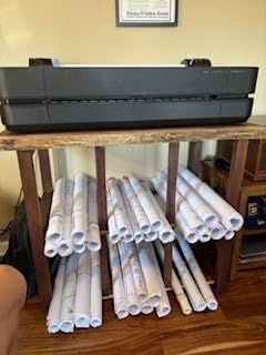 HP DesignJet T210 Large Format 24-inch Color Plotter Printer for Easy Wide CAD & Poster Prints (8AG32D) customer photo 5