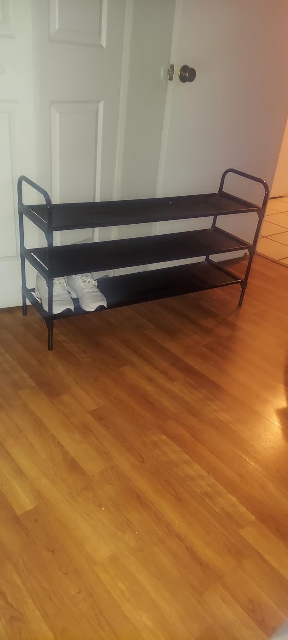Kitsure Extra-Long Shoe Rack for Closet, Shoe Organizer for Front Door Entrance, Stackable Shoe Shelf, Detachable Closet Organizers and Storage, 39.0