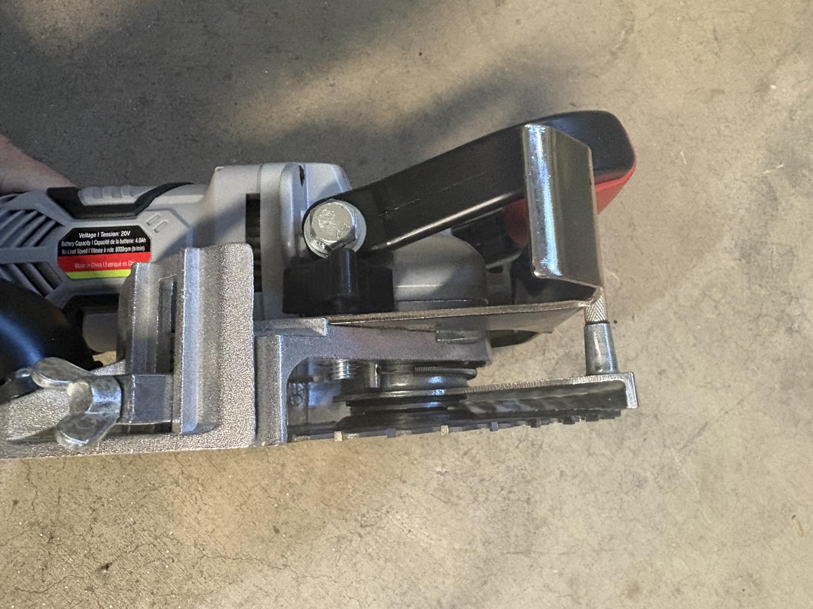 ToolTech 20V Cordless Undercut Saw Kit, 8000 RPM Jamb Saw with 4.0mAh Battery and Charger customer photo 1