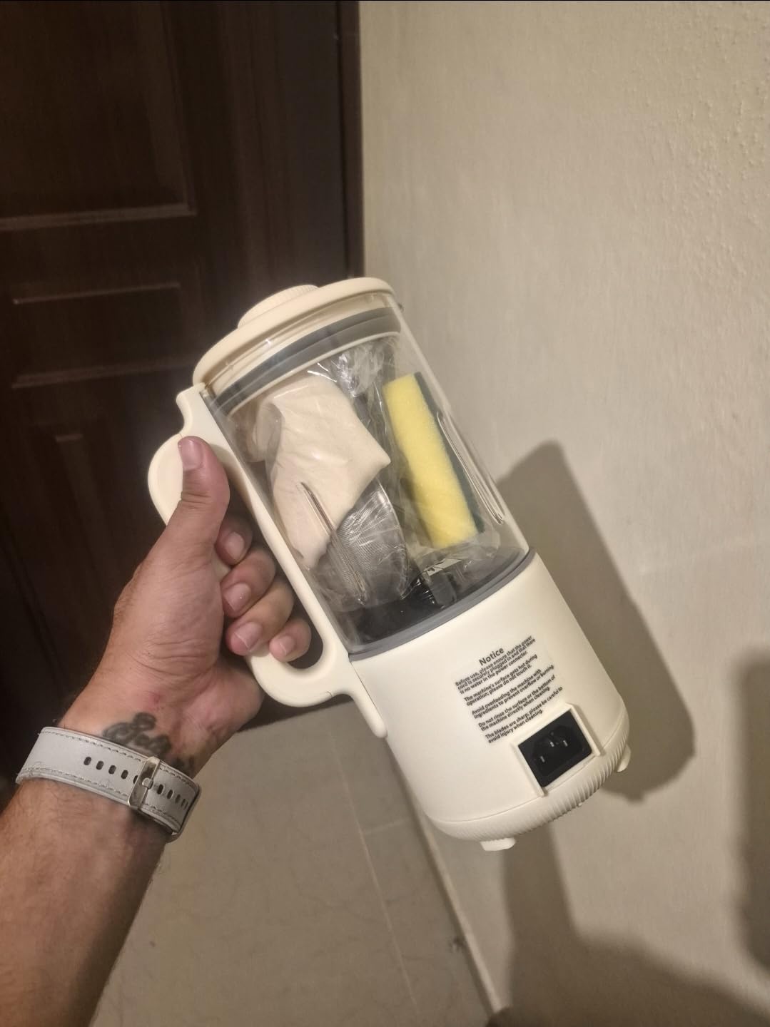 50oz Nut Milk Maker, 10 in 1 Automatic Nut Milk Maker with 20 Blades,Almond Milk Machine,Plant Based Milks Homemade Oat,Chowder,Juice,Soy Milk Machine with Delay Start,Boil Water,Keep Warm& Auto Clean customer photo 1