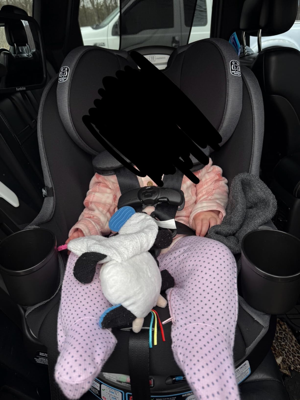 Graco EasyTurn 360 2-in-1 Rotating Convertible Car Seat, 360 Degree Rotating Infant to Toddler Rotating Car Seat, 2 Modes Rear and Forward Facing, Slim Design, Cyran customer photo 1