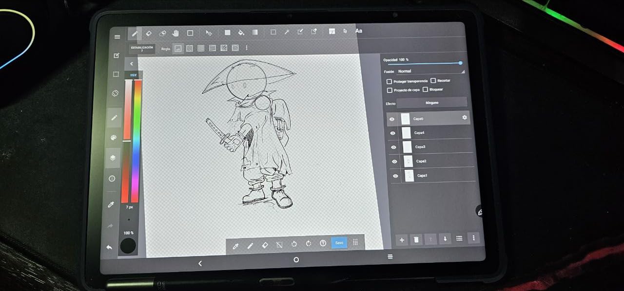 Standalone Drawing Tablet No Computer Needed Magic Drawing Pad with 16384 Pressure Levels X3 Pro Slim Pencil 12.2-inch Digital Art Tablet with Paper-Like Screen, 8GB + 256GB Portable for Artists customer photo 1