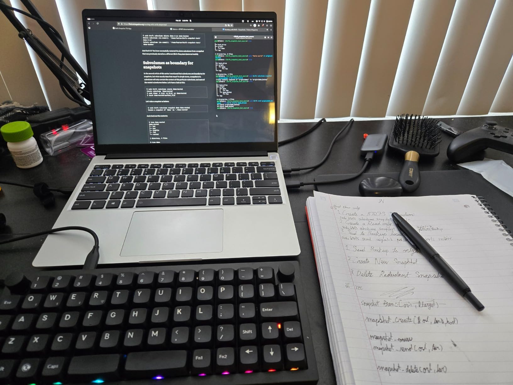 Keychron Q15 Max Metal Ortholinear QMK Wireless Custom Mechanical Keyboard, 64 Keys Hot Swappable Gaming Keyboard, CNC Aluminum Body, XDA PBT Keycaps & Knob for MacOS & Windows, Gateron Jupiter Switch customer photo 2