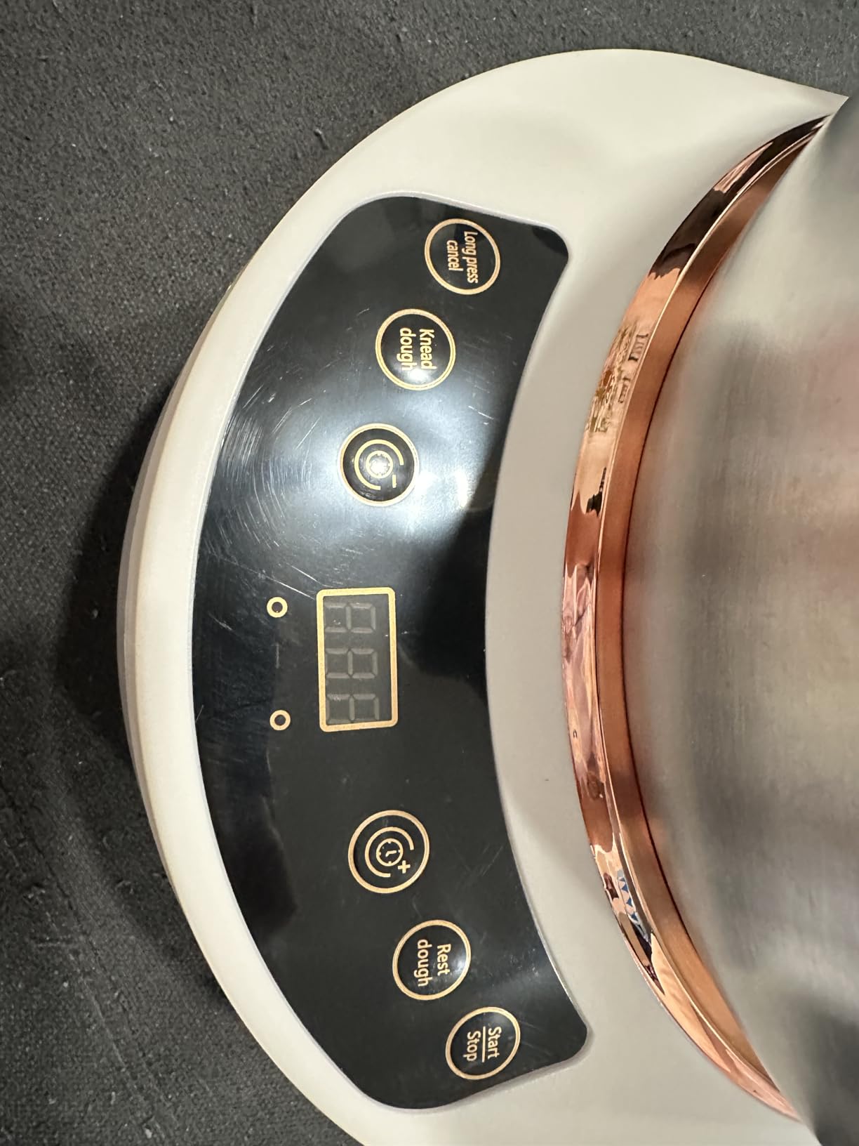 Electric Dough Machine With Fermentation Function, Microcomputer Timing, Front Touch Panel, 6.3qt(7L), 304 Stainless Steel, Used For Bread, Pizza, Pancake, Dumpling Dough And Sourdough customer photo 1