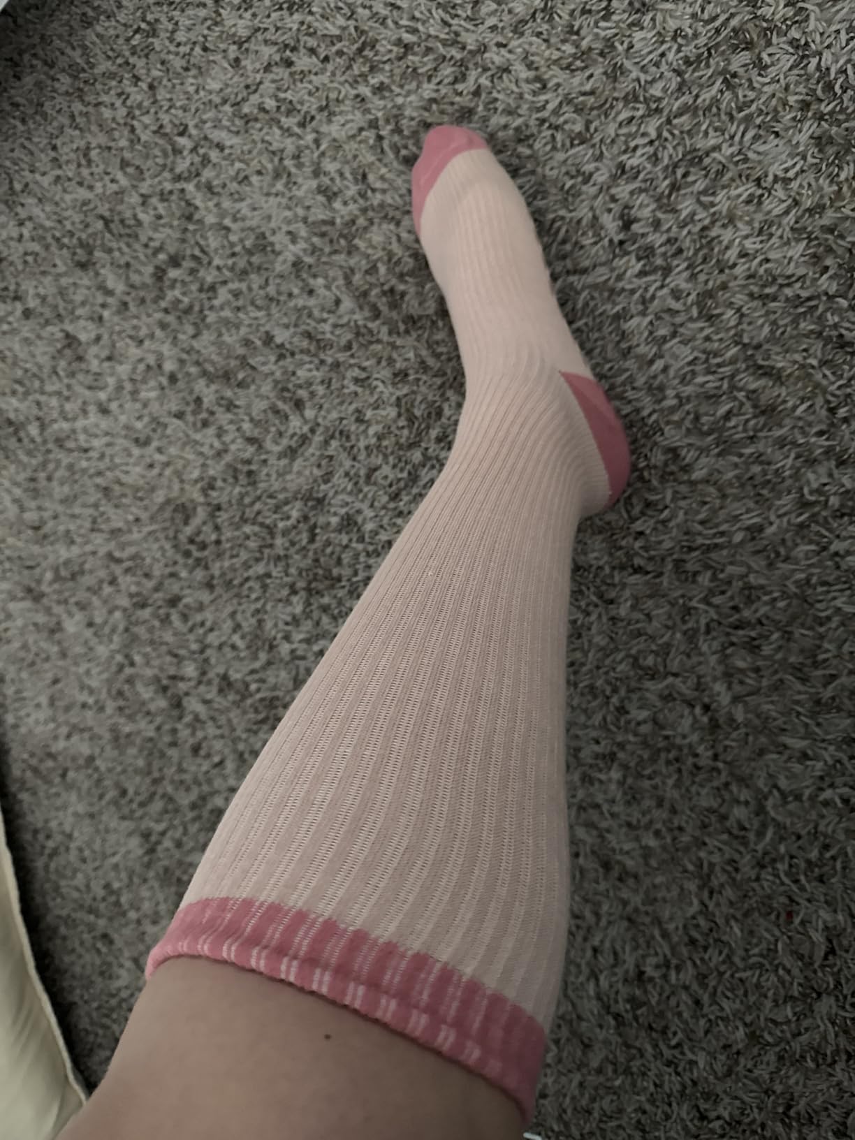 Compression Socks for Pregnant Women (2/3 Pairs) 15-20 mmHg Bamboo Viscose Non-slip Sock for Nurses Pregnancy customer photo 1