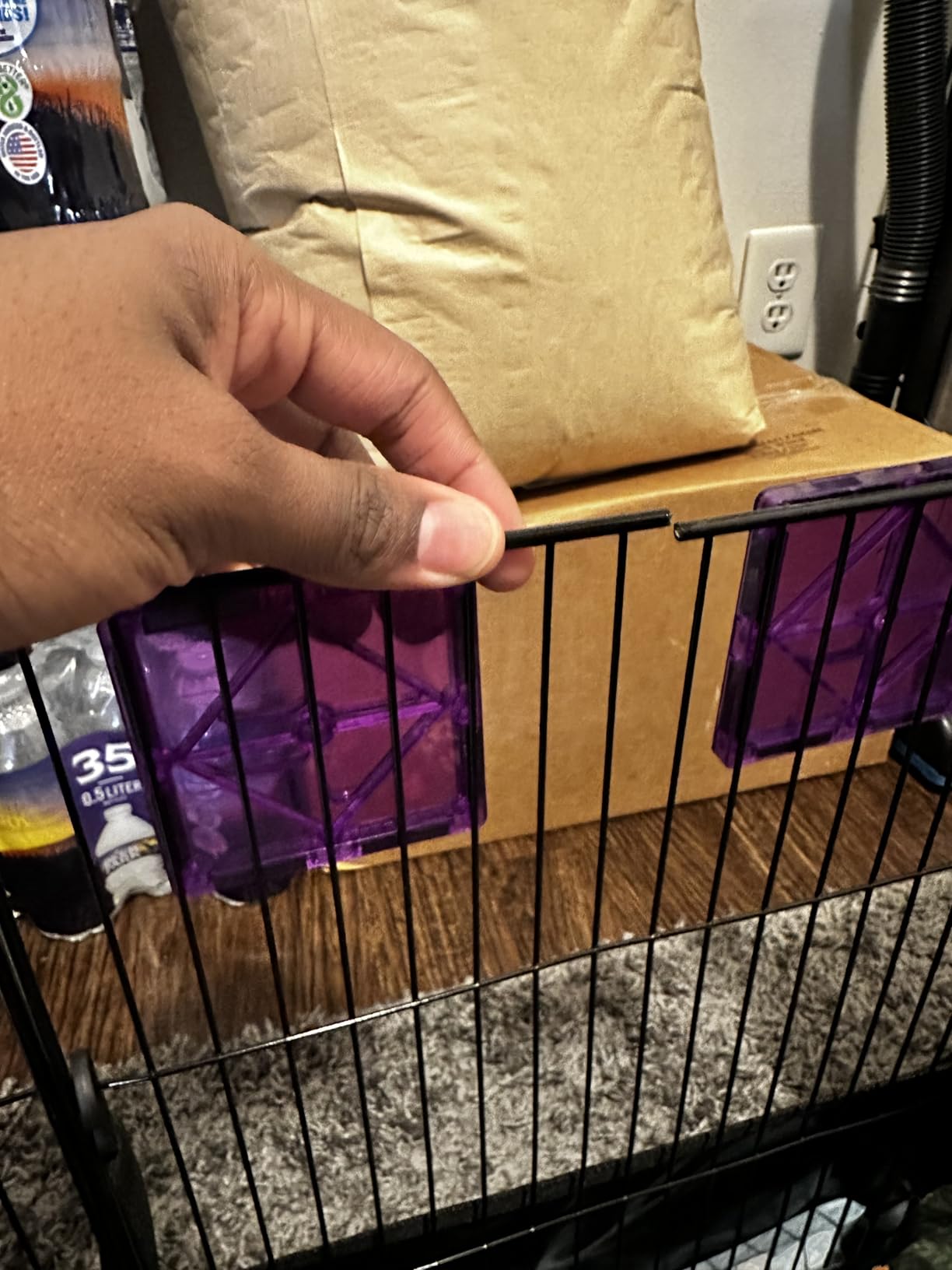Tresbro Guinea Pig Cage with Waterproof PVC Bottom Liner & One-Hand Release Hook, Triple Fixing C&C Cage for Guinea Pigs, Bunny, Rabbit, Hedgehog, Small Animal Indoor Playpen 48''L x 24''W x 16''H customer photo 1