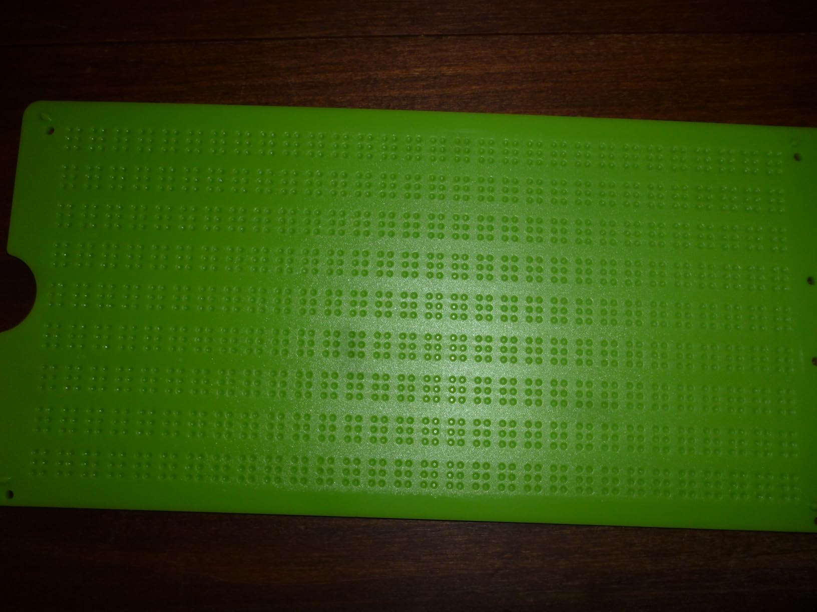 Braille Slate with Metal tip Stylus - 9 Lines x 30 Cells (9 Lines by 30 Cells) customer photo 7
