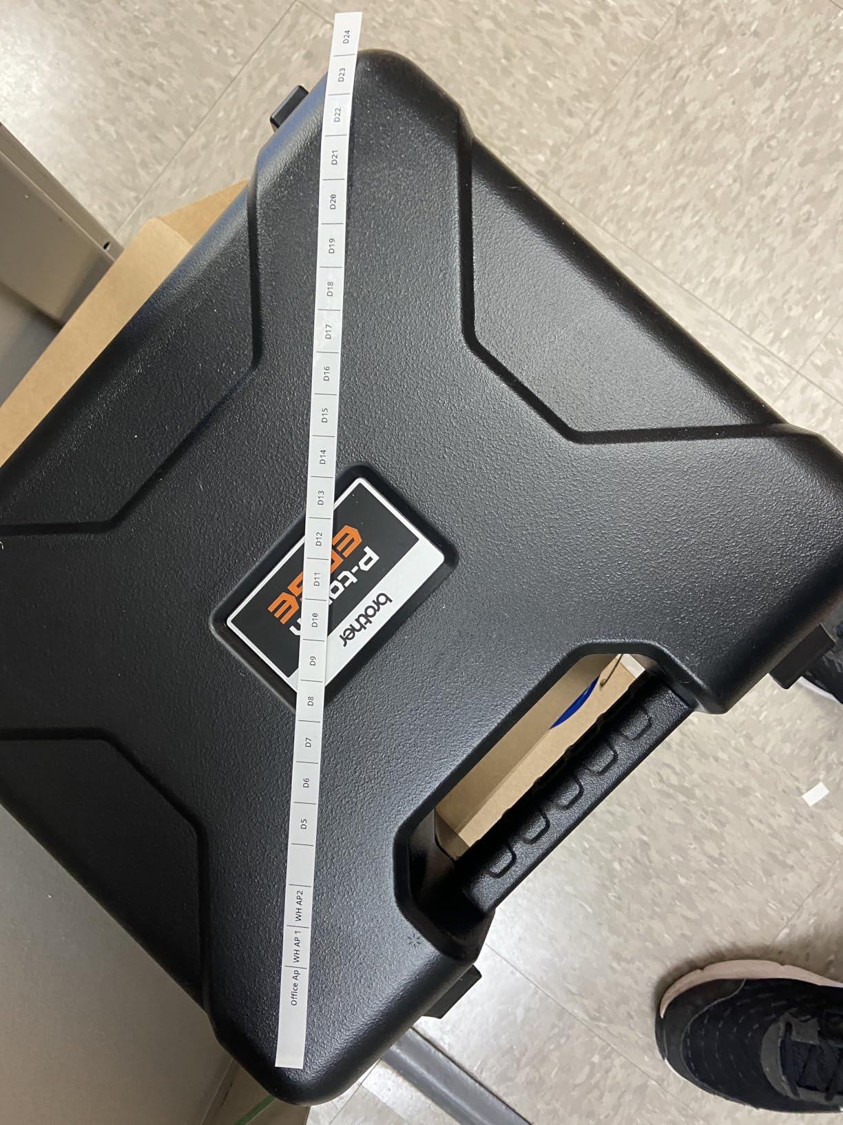 Brother PT-E310BTBP Contractor Kit: P-Touch Handheld Industrial Label Printer with Bluetooth & USB-C Plus 5 Tapes customer photo 2