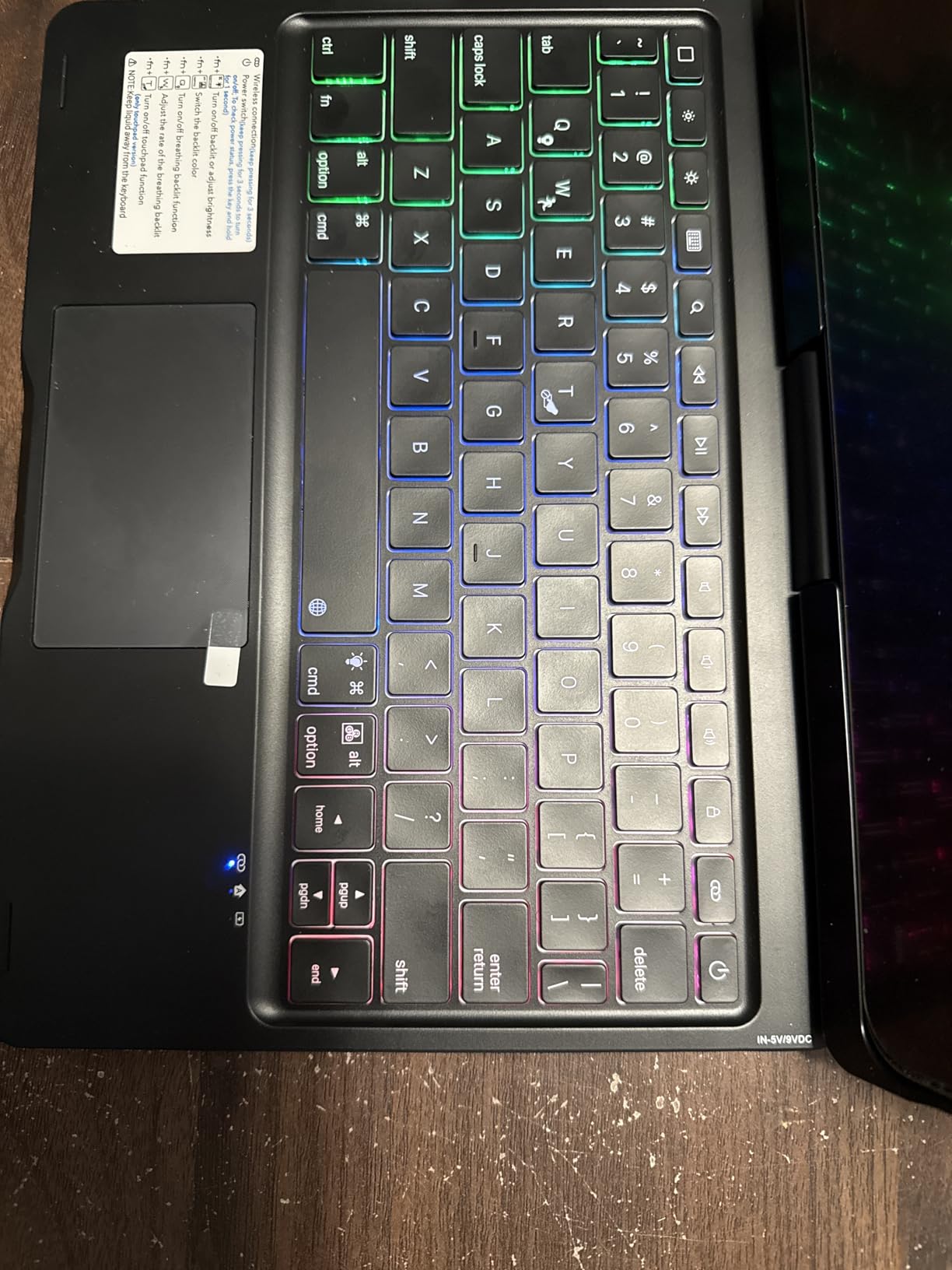 Baisla iPad 10th Generation Case with Keyboard 10.9