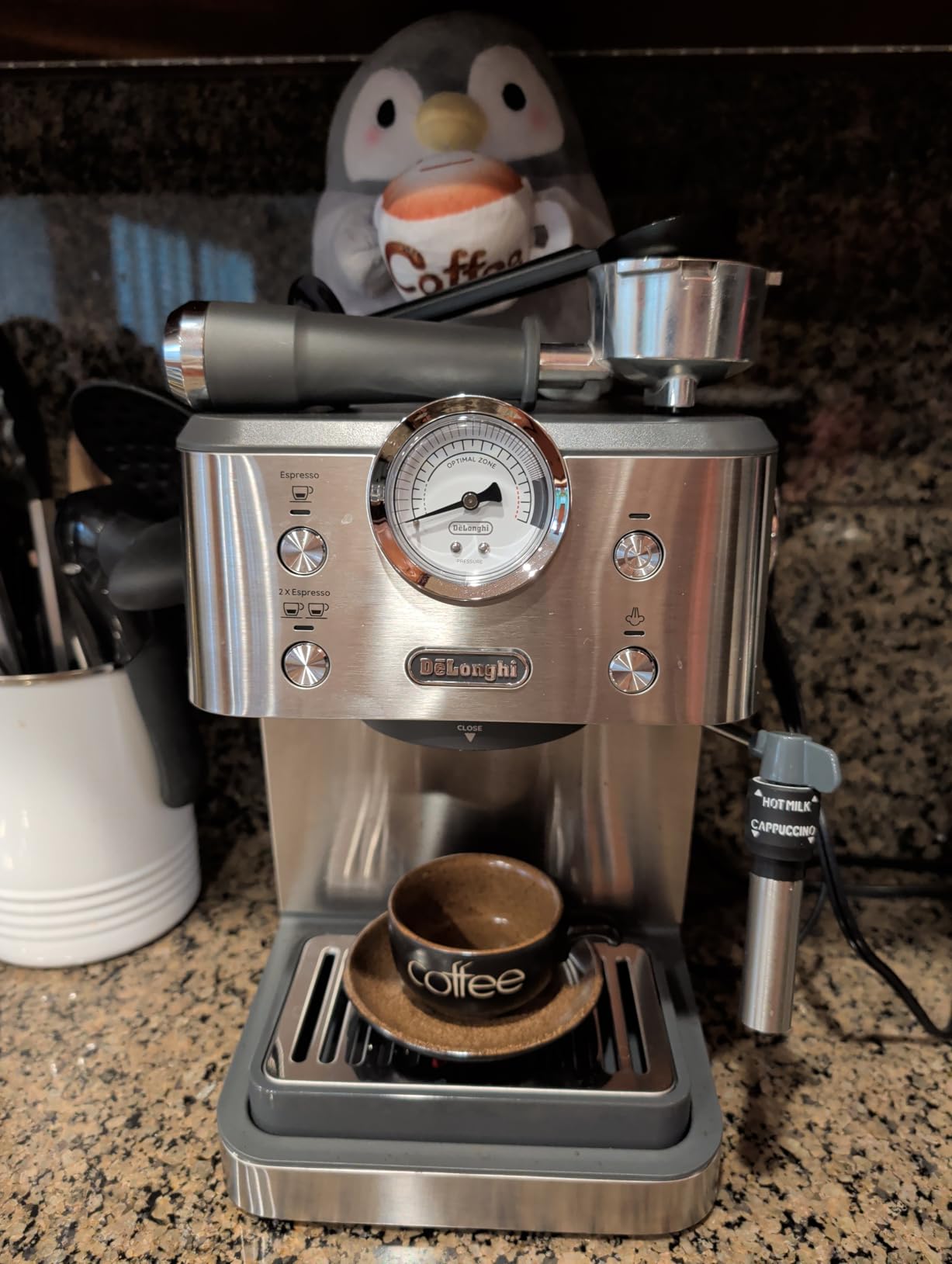 De'Longhi Classic Signature Espresso Machine customer photo 2