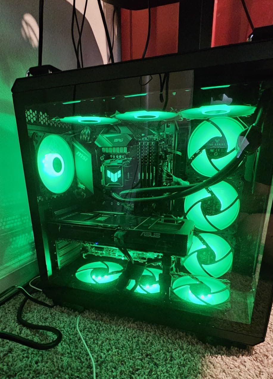 ASUS Prime GeForce RTX 5070 OC Edition Graphics Card, NVIDIA, Desktop (PCIe 5.0, 12GB GDDR7, HDMI/DP 2.1, 2.5-Slot, Axial-tech Fans, Dual BIOS) customer photo 1