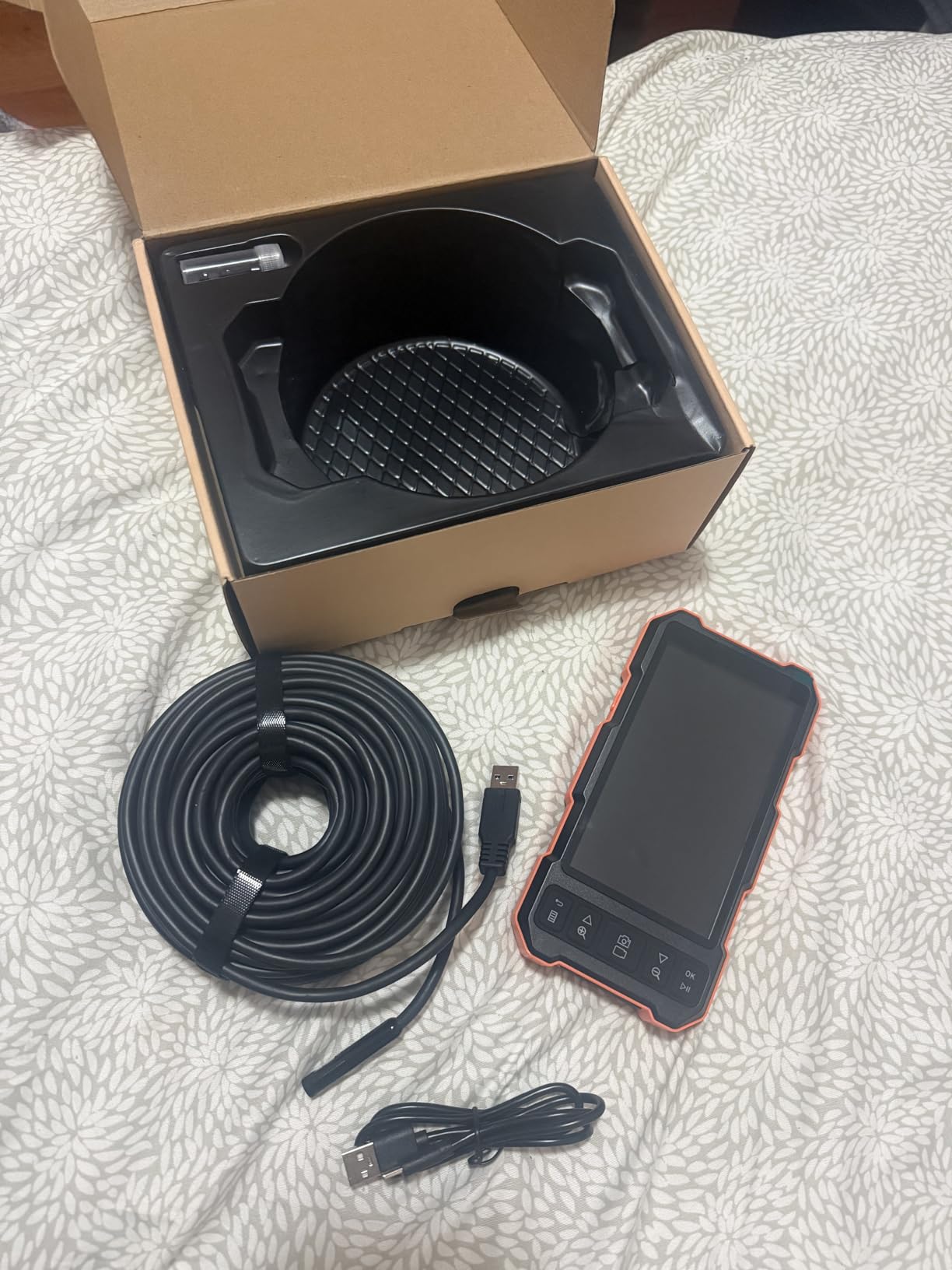 Epicmate Endoscope Camera with Light 50ft, 5