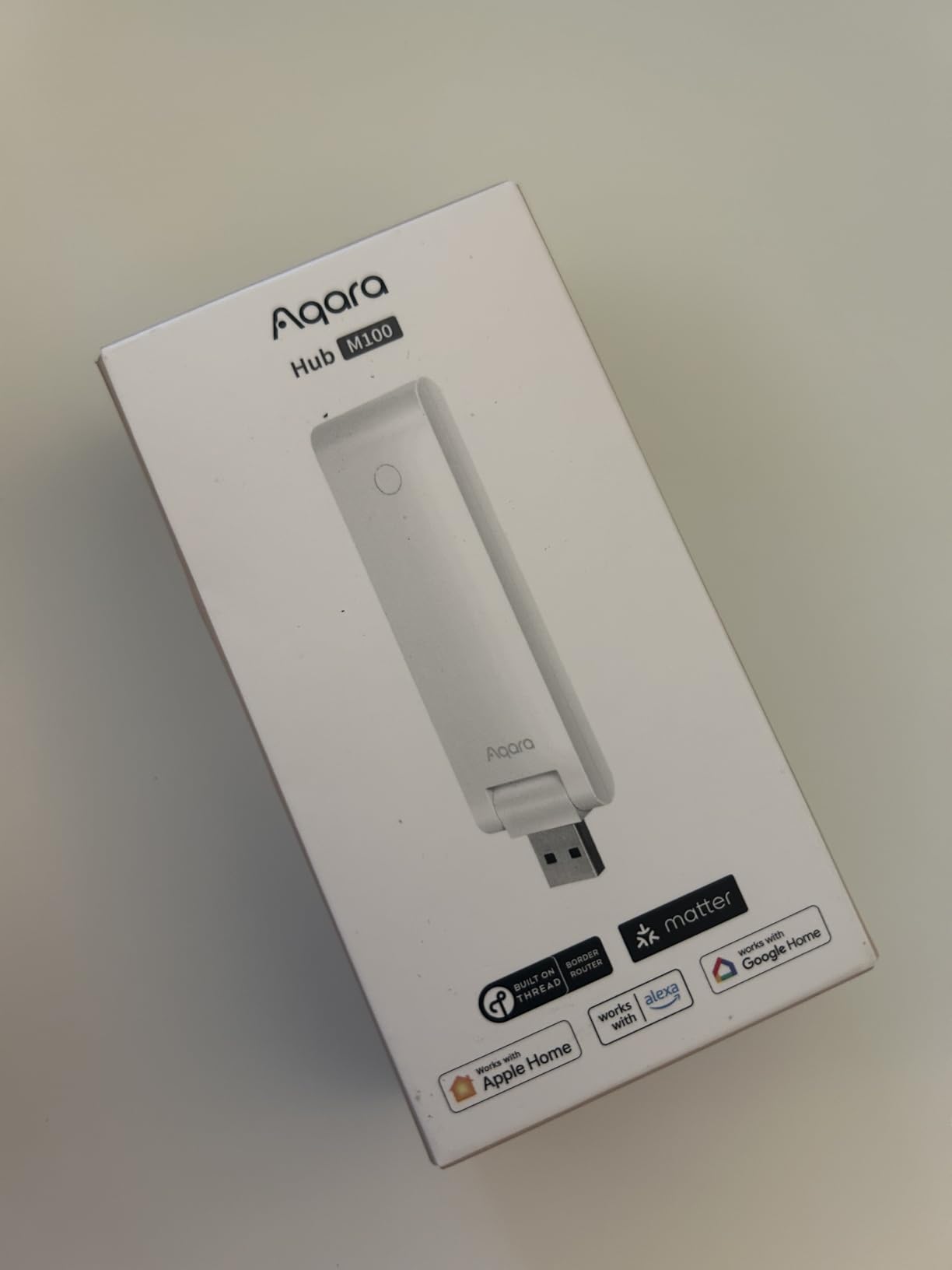 Aqara Smart Hub M100 for Home Automation, Matter Controller, Thread Border Router, Features Aqara Zigbee, Wi-Fi, Supports Amazon Alexa, Apple HomeKit, IFTTT, Home Assistant customer photo 2