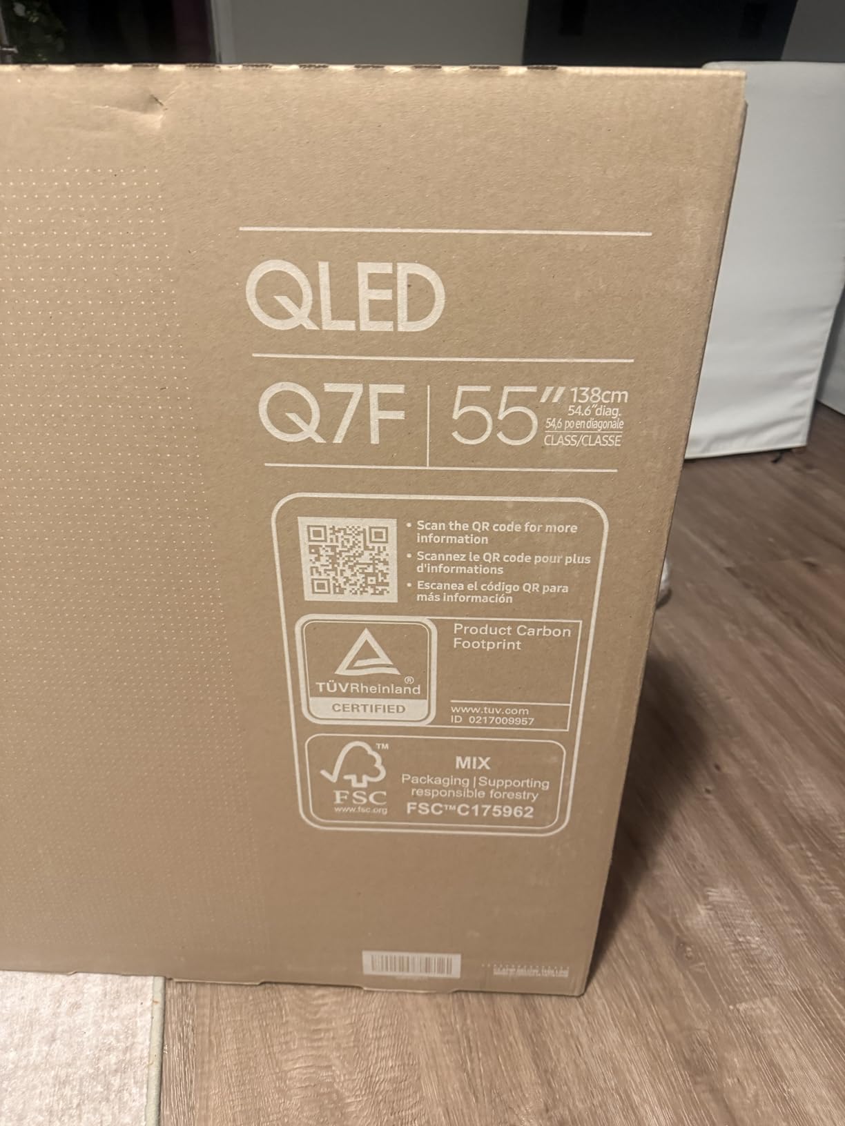 Samsung 65-Inch Class QLED Q7F Series Samsung Vision AI Smart TV (2025 Model, 65Q7F) Quantum HDR, Object Tracking Sound Lite customer photo 2