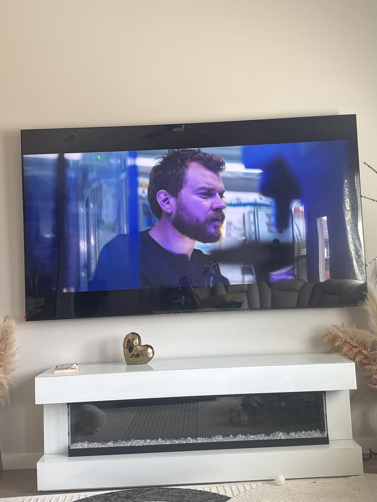 Samsung 55-Inch Class QLED Q7F Series Samsung Vision AI Smart TV (2025 Model, 55Q7F) Quantum HDR, Object Tracking Sound Lite customer photo 2