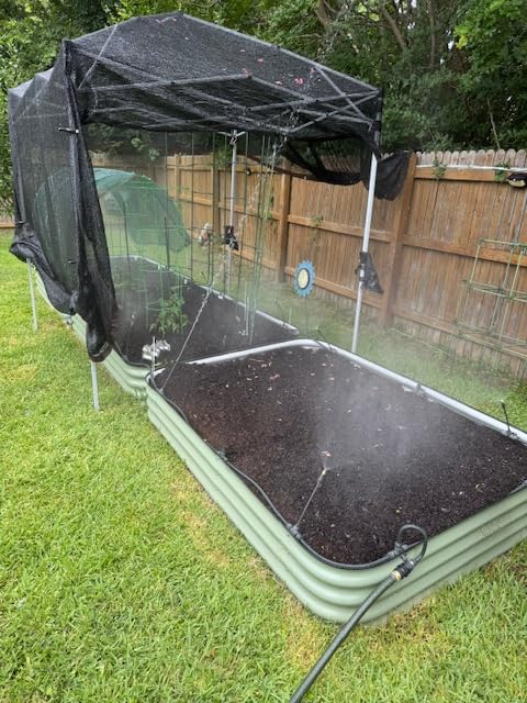 Vego Garden Irrigation Kit - Drip Irrigation System for Raised Garden Beds, Large customer photo 1