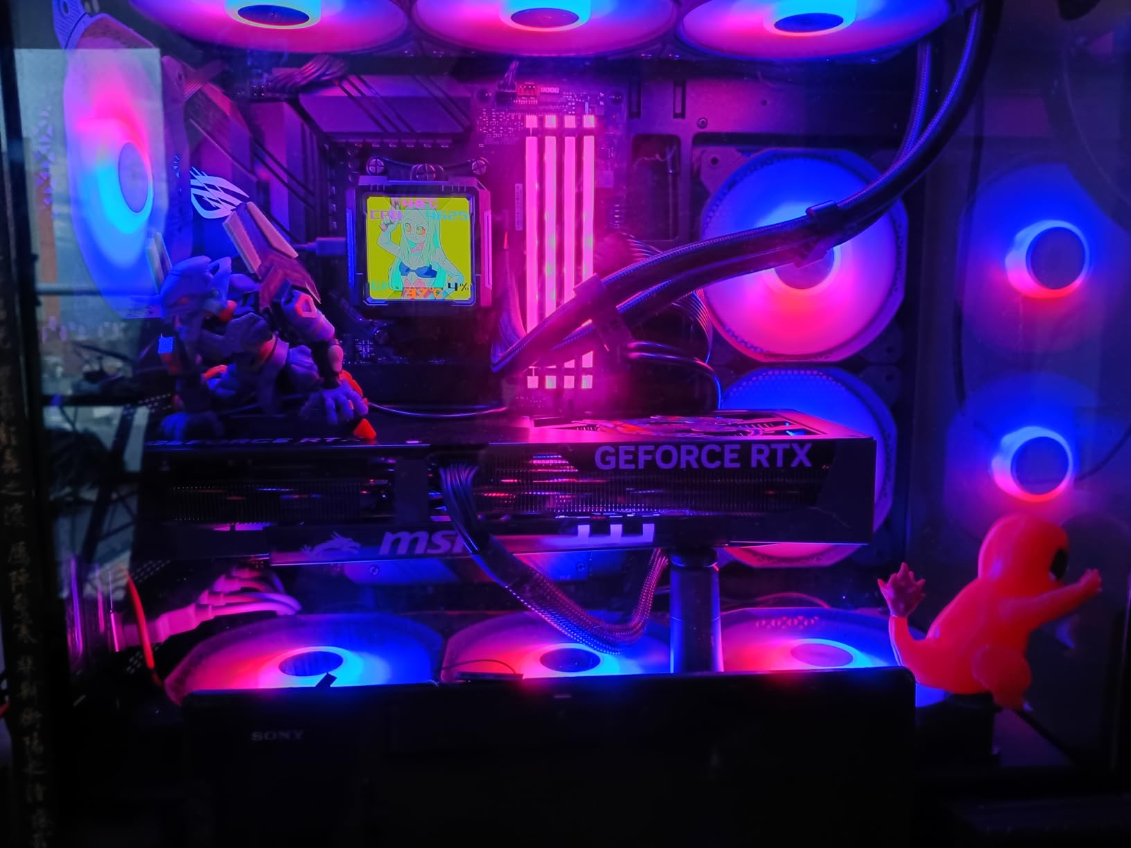 msi RTX 5070 12G Gaming Trio OC Graphics Card (12GB GDDR7, 192-bit, Extreme Performance: 2625 MHz, DisplayPort x3 2.1a, HDMI 2.1b, NVIDIA Blackwell Architecture) customer photo 2