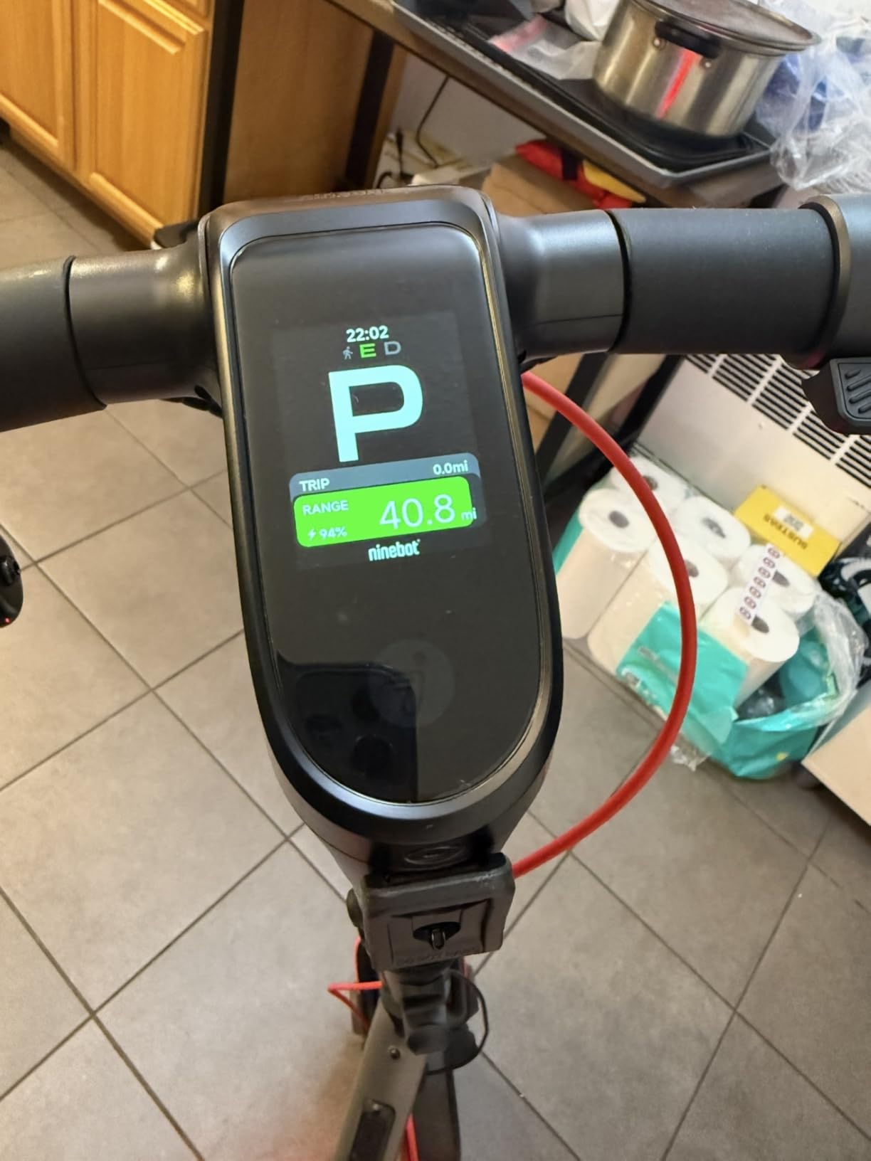 Ninebot F3 Electric Scooter, Up to 20 MPH, 44-Mile Range, Self-Sealing Tubeless Tires, Front Hydraulic & Rear Elastomer Suspension, UL2271 2272 Certified customer photo 2
