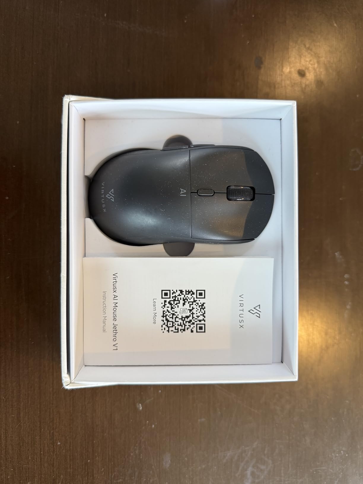 Virtusx Jethro AI Mouse - Voice & Audio Recorder for Lecture & Meeting, Centralized Software with Voice Typing, Writing Tools, Transcribe, Translate & Summarize customer photo 2