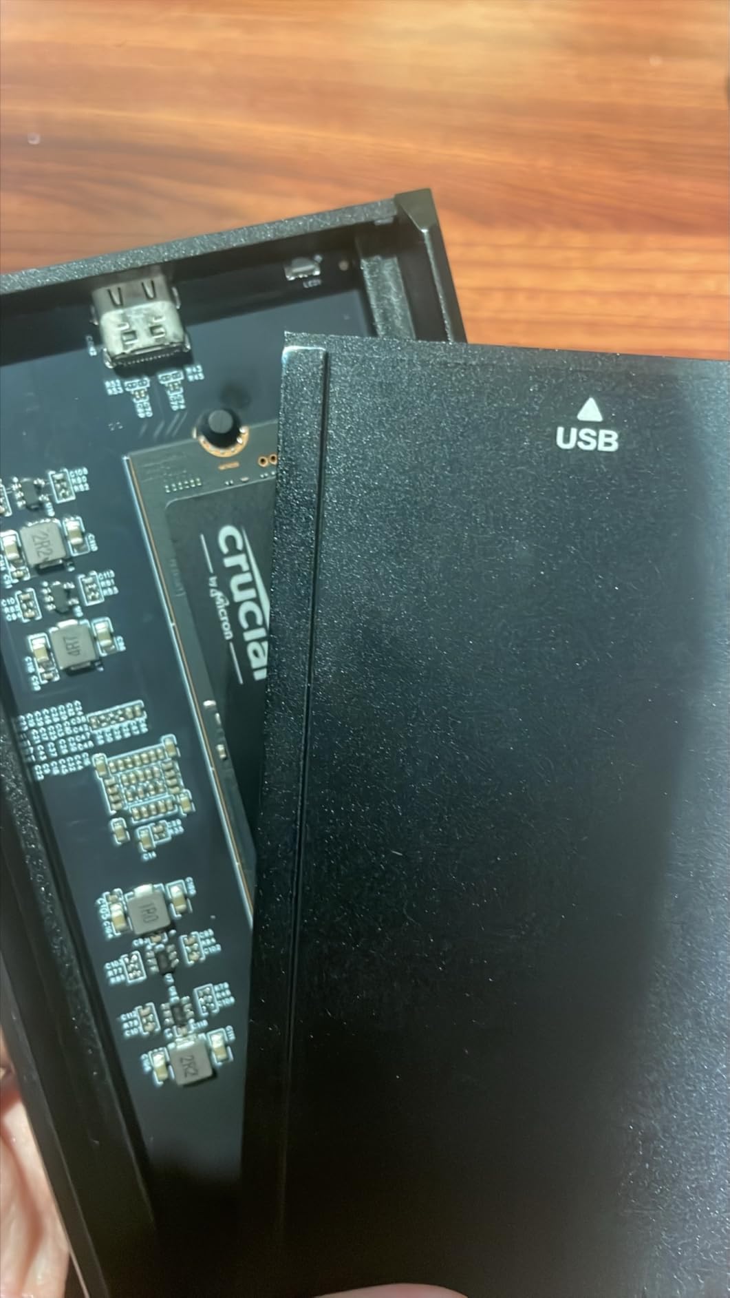 40Gbps M.2 NVMe SSD Enclosure, ICY BOX M.2 Enclosure Support SSD M/B+M Key Size 2280/2260/2242/2230 Compatible with Thunderbolt 4/3/USB4/3.2/3.1, Tool-Free Aluminum Thunderbolt 4 Enclosure customer photo 1