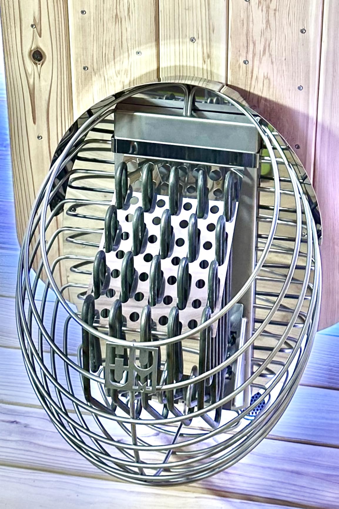HUUM Drop Series Sauna Heater with UKU WiFi Control Bundles, Sauna Stones Included, 9kW - WiFi - Black customer photo 1