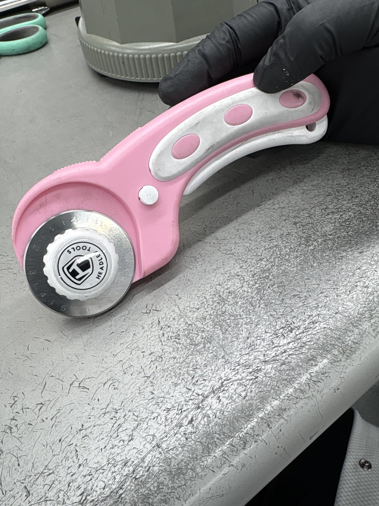 Headley Tools Rotary Cutter 60mm Upgraded with Bearing Design for Smoother and Deeper Cutting, Ergonomic Handle with Safety Lock customer photo 1