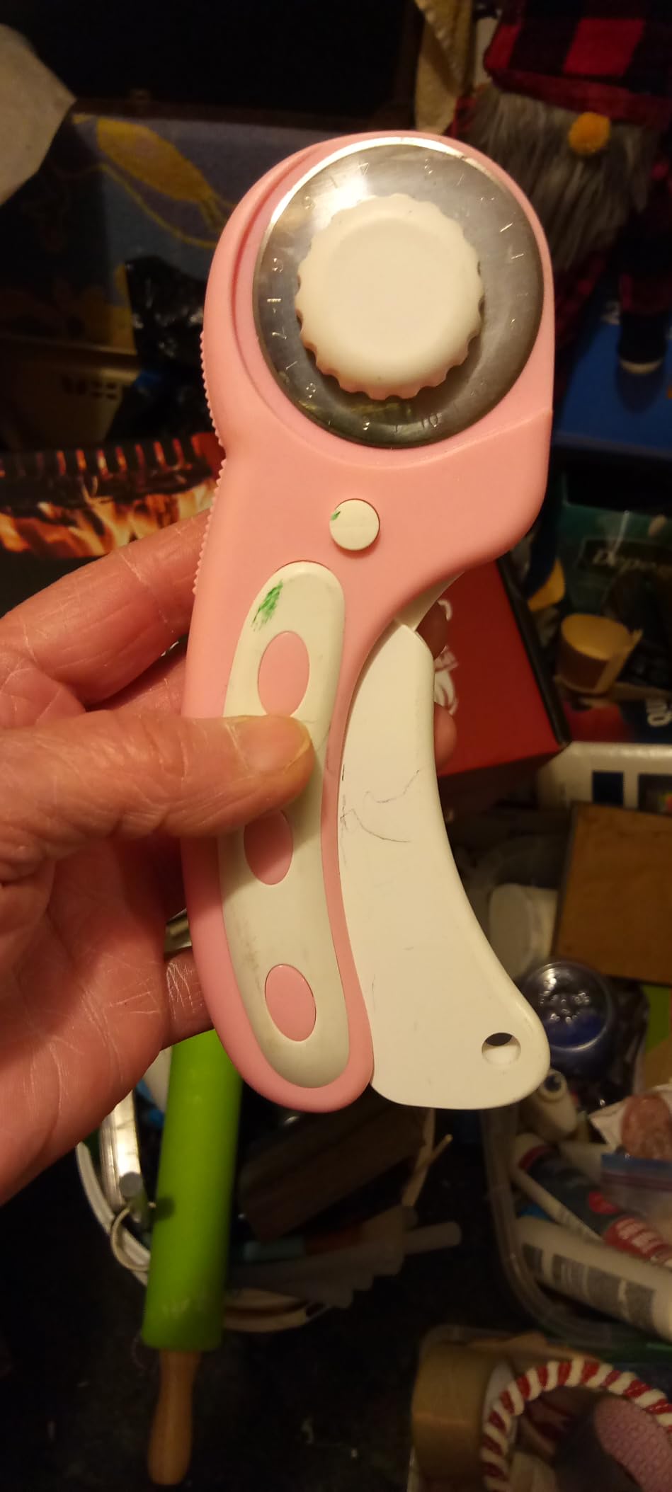 Headley Tools Rotary Cutter 60mm Upgraded with Bearing Design for Smoother and Deeper Cutting, Ergonomic Handle with Safety Lock customer photo 2