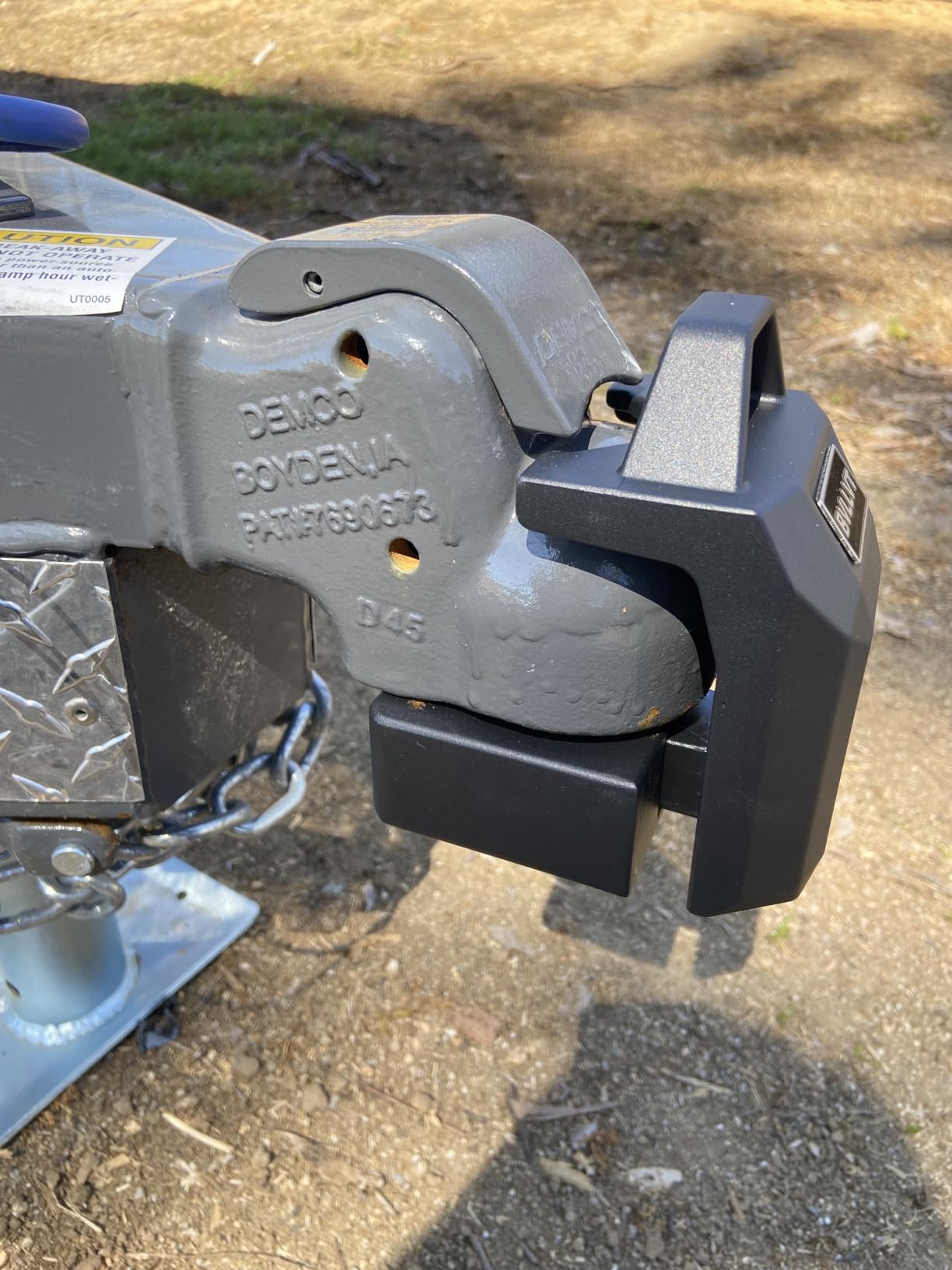 Heavy Duty Trailer Hitch Lock for 2 5/16
