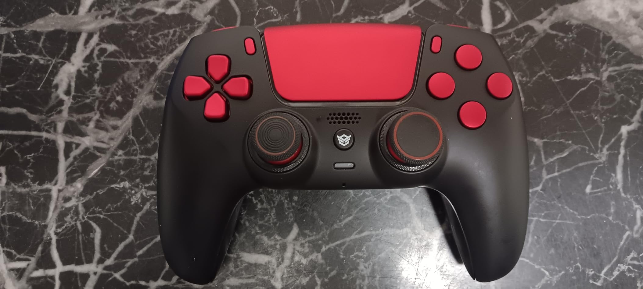HEXGAMING RIVAL Hall Effect Wireless Controller Compatible with PS5 - 2 Back Buttons, Mouse-Click Hair Triggers, Interchangeable Thumbsticks - Black customer photo 2