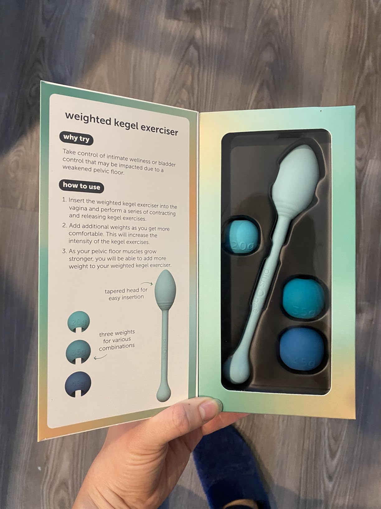 plusOne Kegel Trainer, Pelvic Floor Exercises customer photo 1