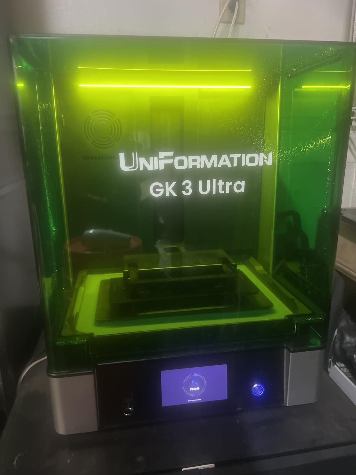 GK3 Ultra 13.5-Inch Large Resin 3D Printer 16K High-Resolution LCD 3D Resin Printer Big Build Volume 11.8x6.3x11.8inch, Auto Resin Heating,Auto Feeding System for Professional 3D Printing customer photo 1