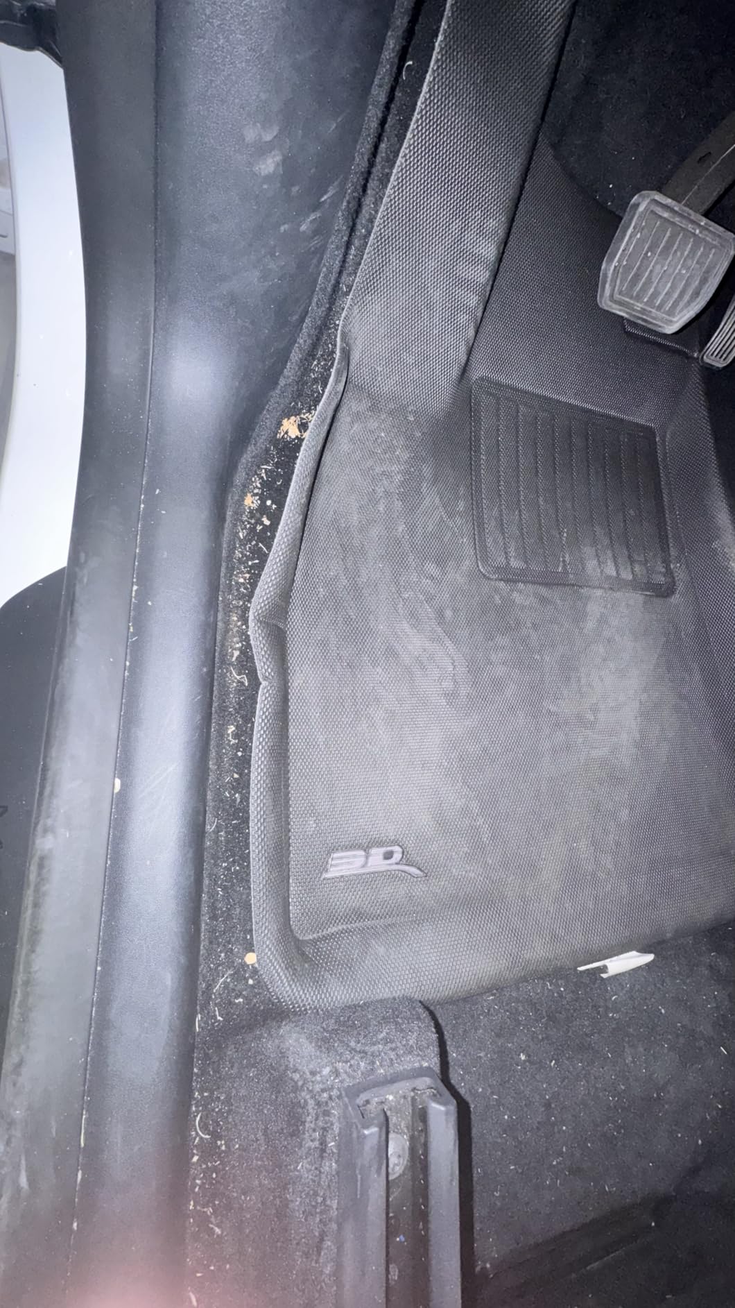 3D MAXpider Custom Fit Kagu Floor Mat (Black) Compatible with Tesla Model Y Juniper 2026 - Full Set customer photo 1
