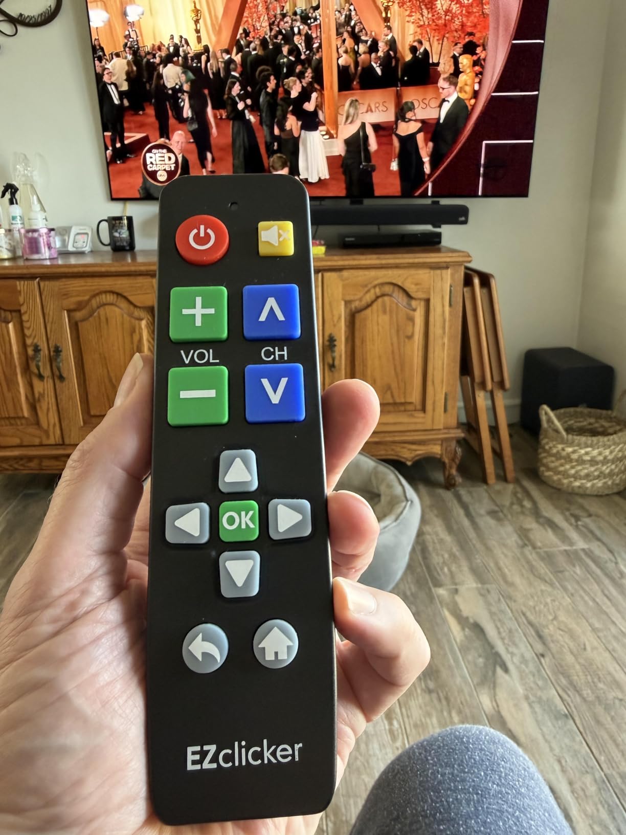 LG Replacement TV Remote Compatible with LG TV's ONLY (Black) Big Button, Simplified and Easy to Use customer photo 1