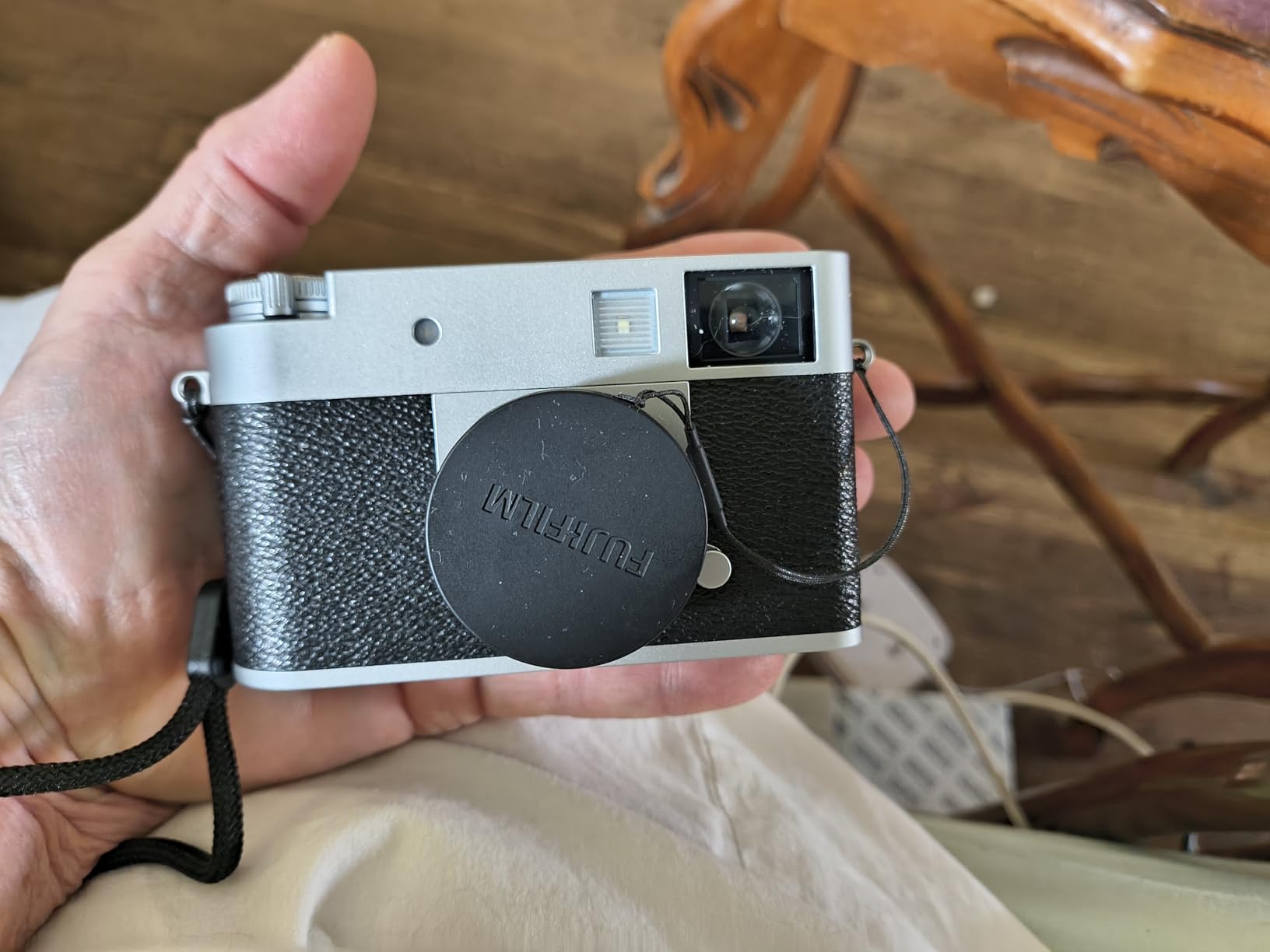 Fujifilm X Half Mirrorless Camera - Charcoal Silver customer photo 1