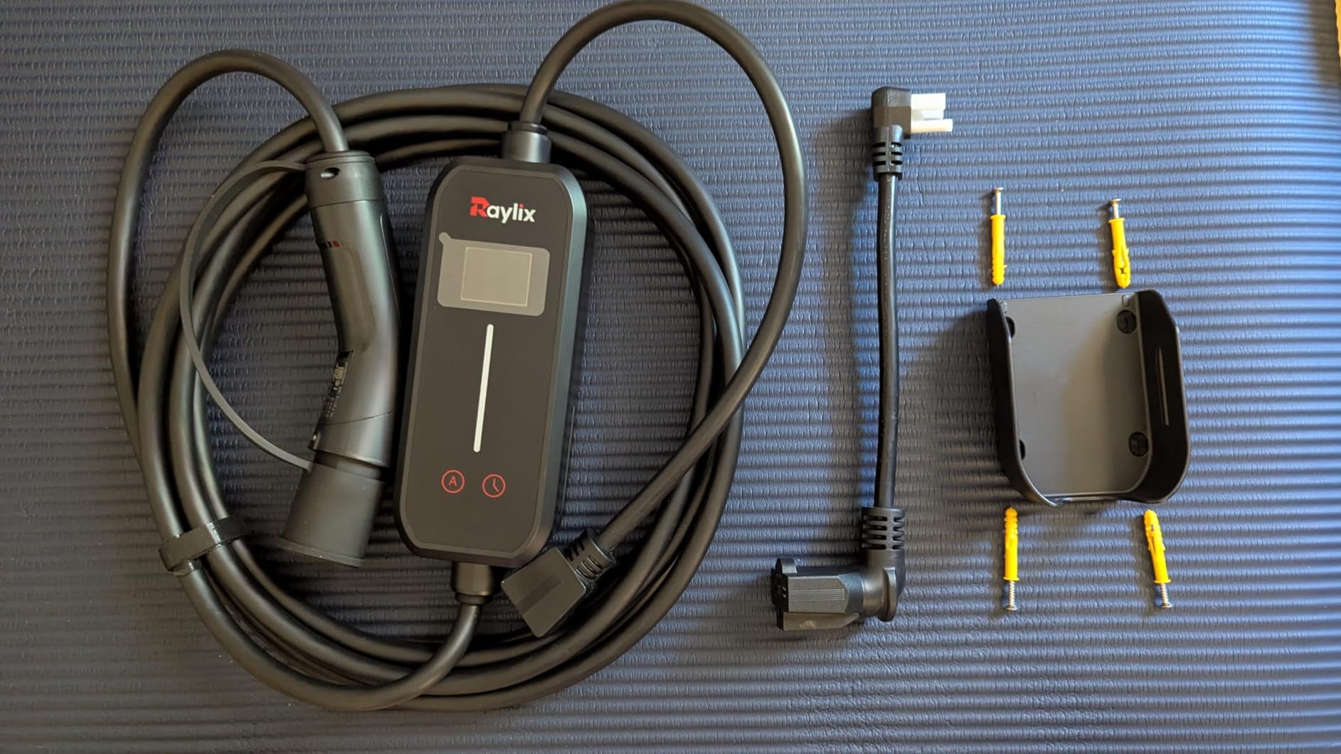 2026 Upgraded Level 1&2 Portable EV Charger, 8-16Amp Adjustable Current & Timer, 110V-240V, NEMA 5-15 & 6-20 Plug, 21Ft EV Charging Cable, J1772 Electric Car Charger for All PHEV/EV customer photo 1