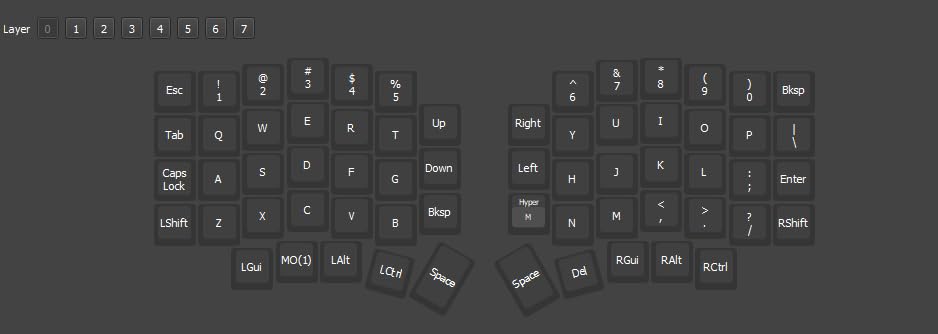YMDK Sofle Wireless Split Keyboard 2.4Ghz 64 Keys Ergonomic Hotswappable 60% Layout 3D PLA Vial All Key Programmable Mini Independent Gaming Keyboard Kit customer photo 2