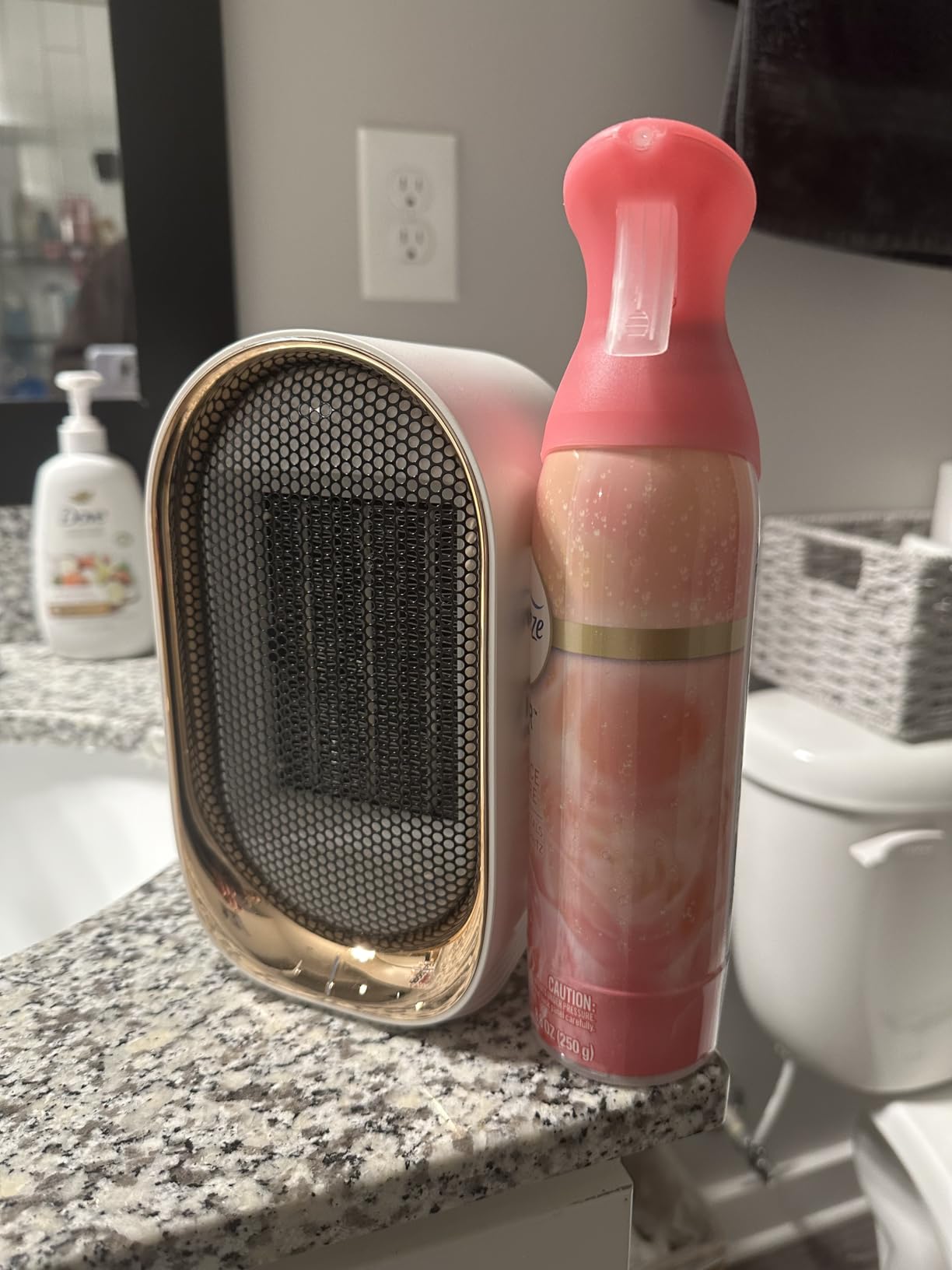 Space Heater, Portable Heater for Indoor Use, Small Electric Heaters with Overheat & Tip-Over Protection, Mini Desk Heaters for Office Bedroom Bathroom, Compact & Efficient Heating, White customer photo 2