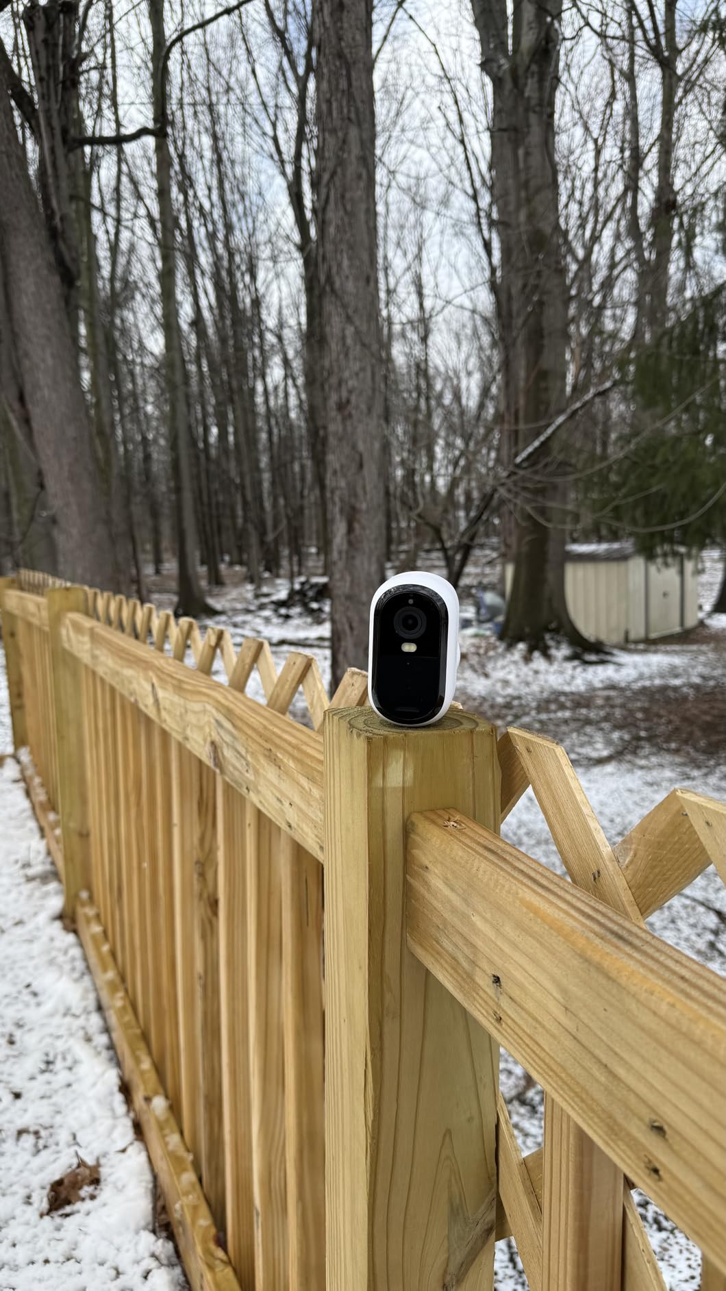 Arlo Essential Security Cameras Wireless Outdoor 2K (3rd Gen, 2025 Release) - Battery Power, Person Recognition, Package Detection, Animated Preview, 1-Month Trial of Secure Plan, 1 Cam, White customer photo 1
