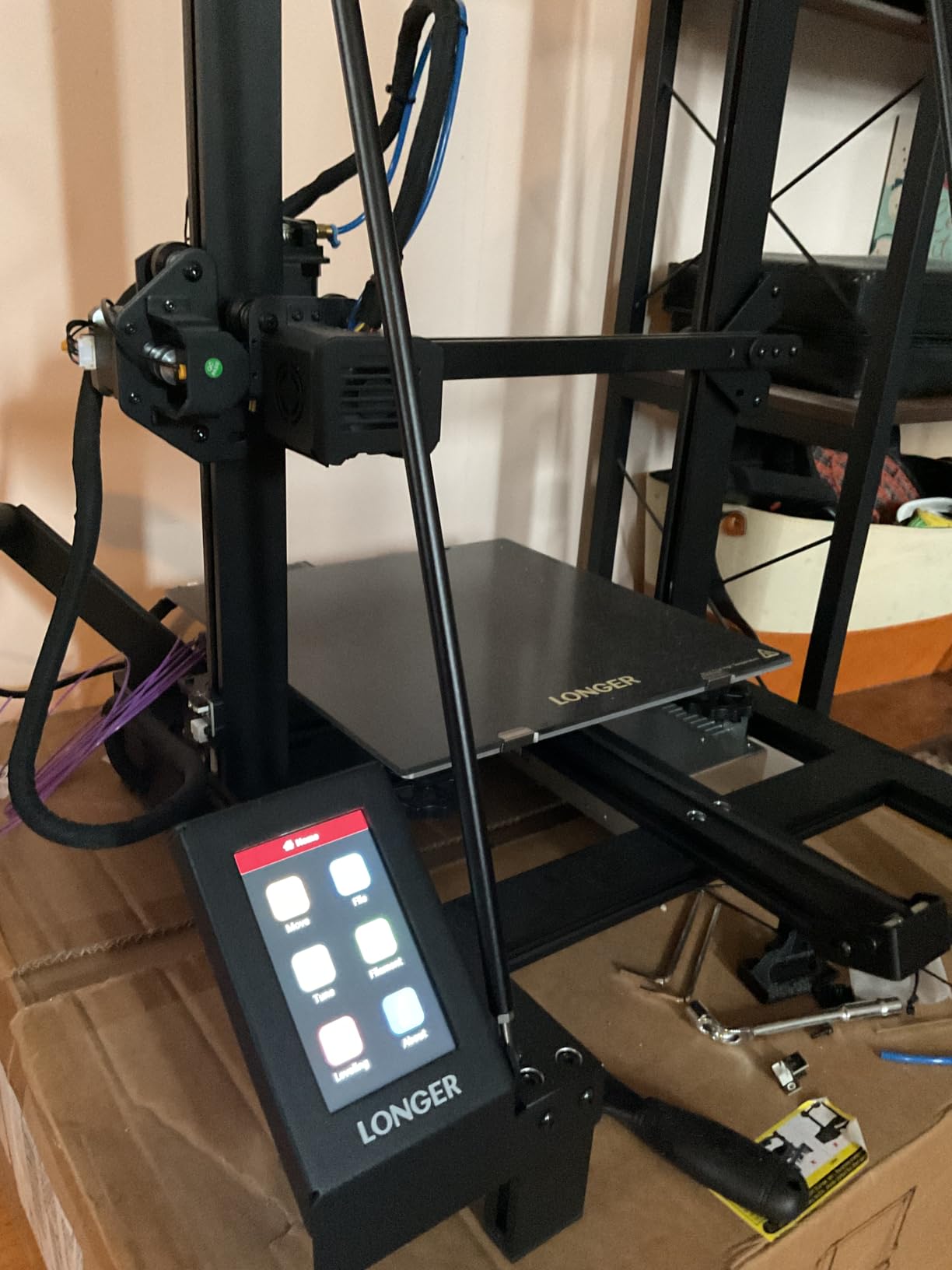 Longer LK5 Pro 3 3D Printer 11.8x11.8x15.7in Large Printing Size FDM 3D Printer Fully Open Source Motherboard Upgrade TMC 2209 with Resume Printing customer photo 2