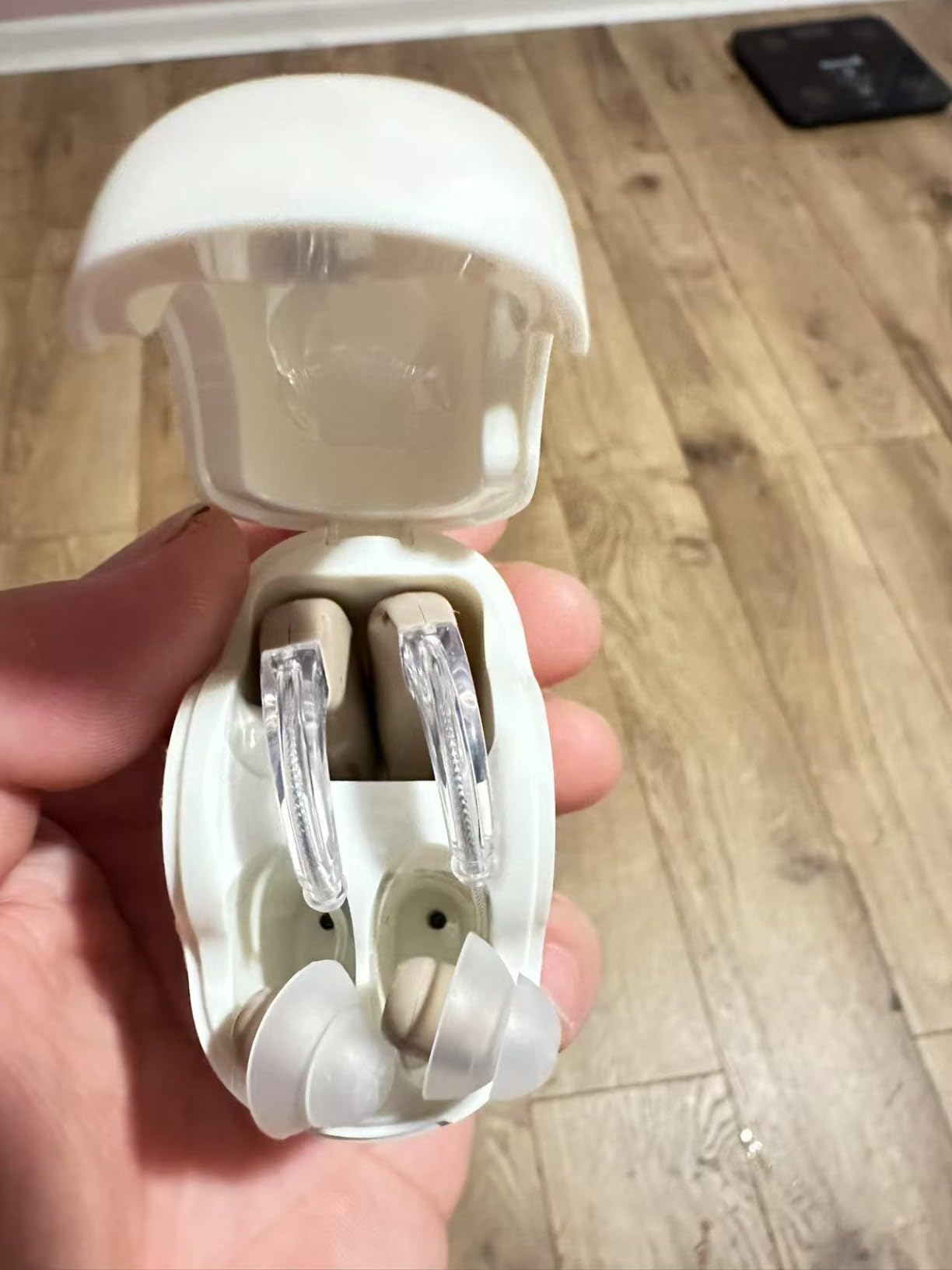 Rechargeable Hearing Aids for Seniors - Compact In-the-Ear Hearing Amplifiers with Adaptive Noise Reduction & Easy Controls | Long-Lasting Battery Discreet Invisible Design for Adults & Elderly customer photo 2