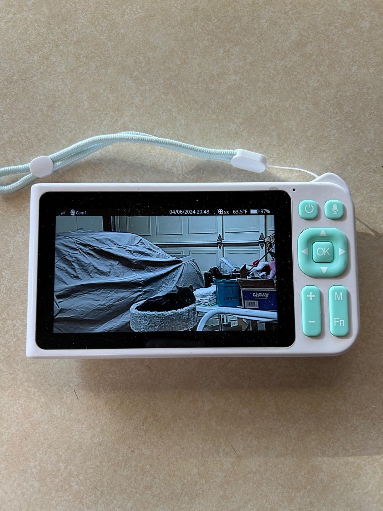 Video Baby Monitor, 2000ft Long Range, Enhanced Signal Stability, No WiFi, 5