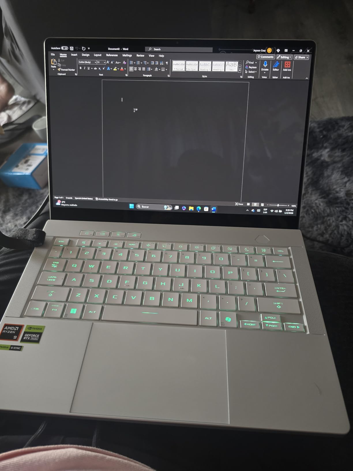 ASUS ROG Zephyrus G14 AI Gaming Laptop 14.0