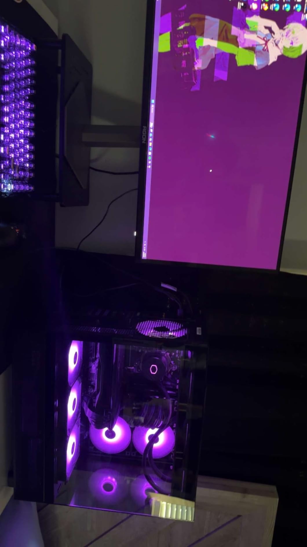GravaStar Mercury K1 Lite 75% Gaming Keyboard, 2.4GHz/BT/Wired Tri-Mode Wireless Keyboard, Clear Keycaps Gasket Hot Swappable Mechanical Keyboard, Pre-lubed Linear Switches, RGB Backlit-Crystal Aurora customer photo 2