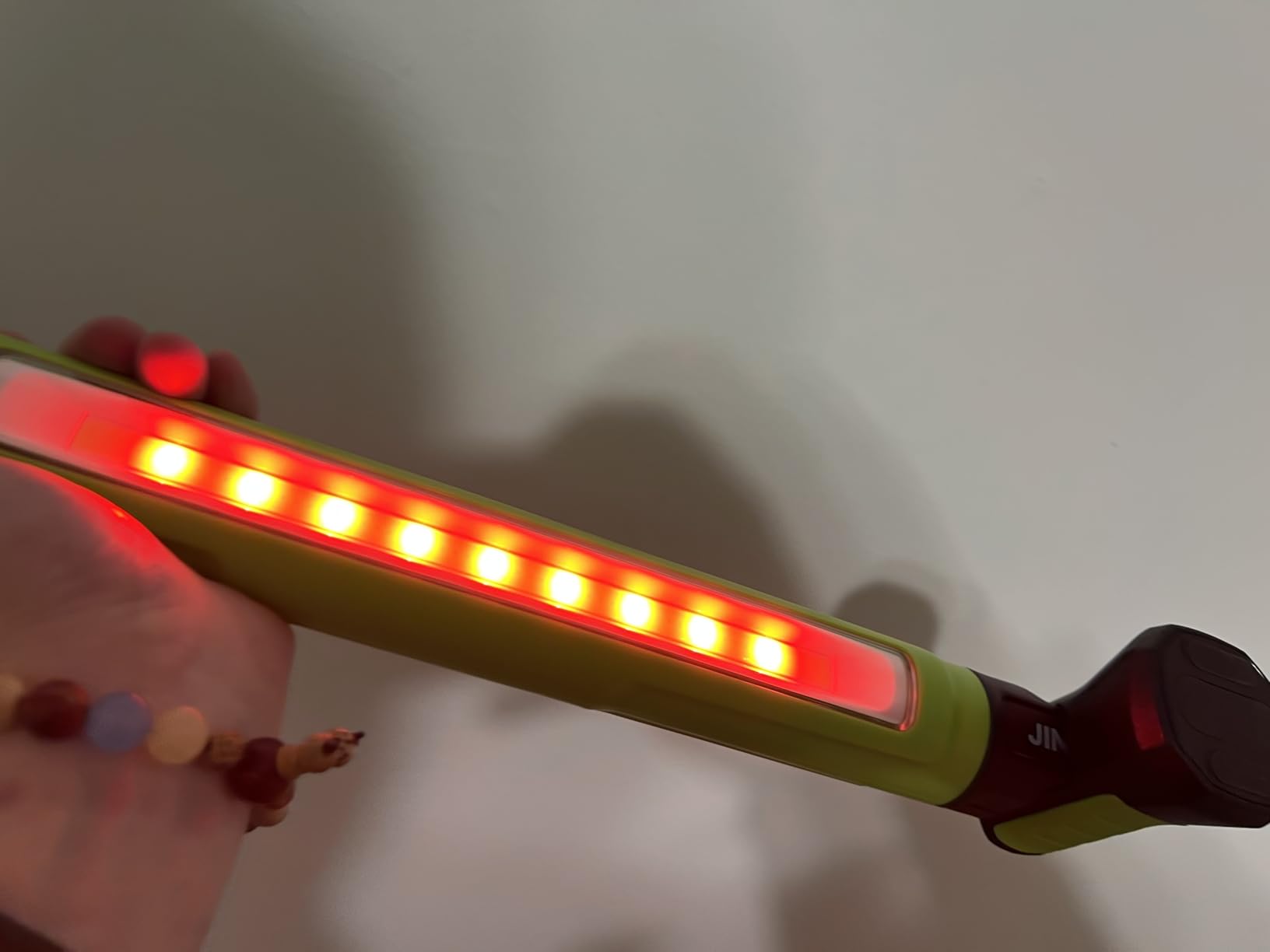 Magnetic Work Light - 3000LM Rechargeable LED Work Light Bar, 5200mAh Under Hood Mechanic Light for Garage, Workshop customer photo 1