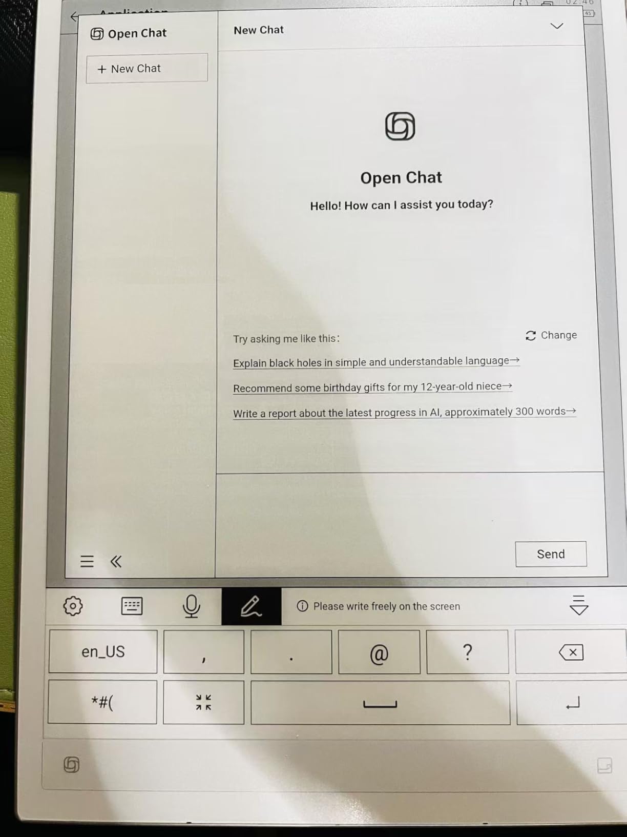 iFLYTEK AINOTE 2, 10.65 inch E-Ink Tablet, AI Note Taking Tablet for Meeting, Ultra-Thin 4.2mm Digital Notebook with Voice-to-Text, 16-Language Transcription customer photo 2
