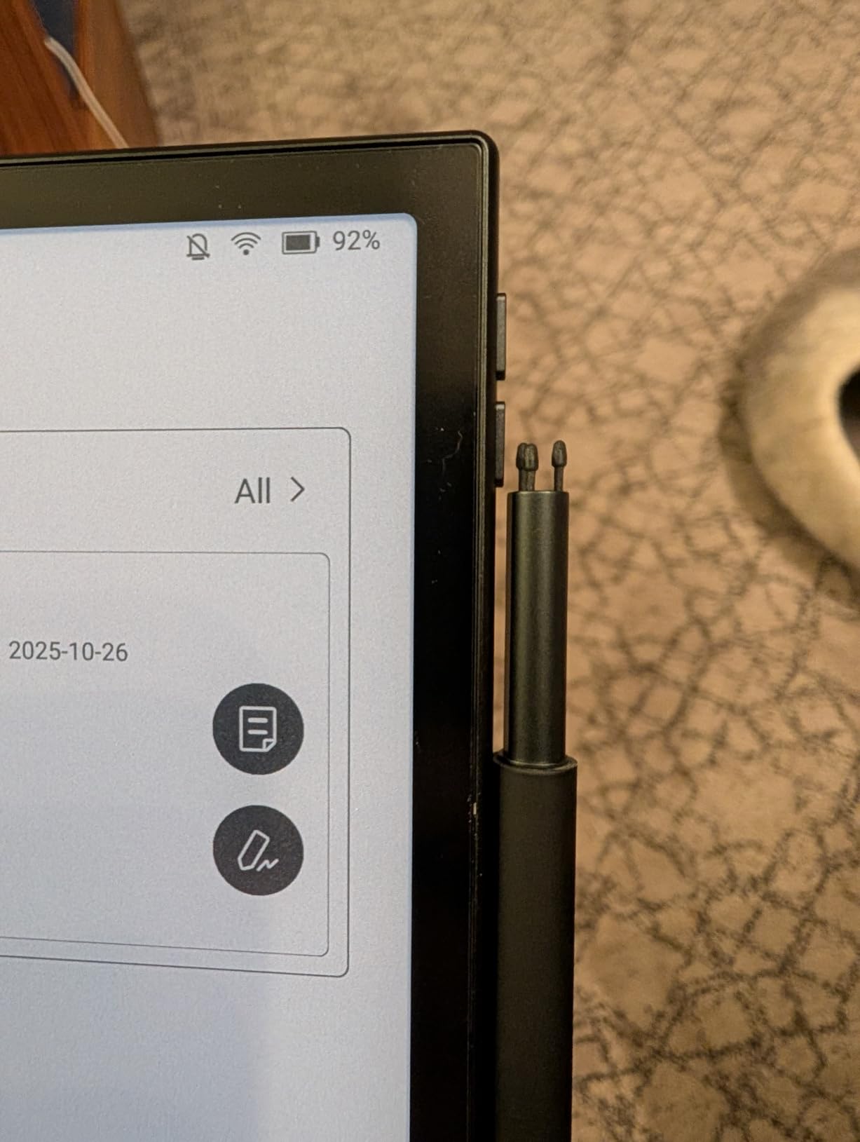 BOOX Tablet 10.3 inch Note Air 5 C - Color E Ink Tablet, 6GB RAM 64GB Storage, Kaleido 3 Display customer photo 2
