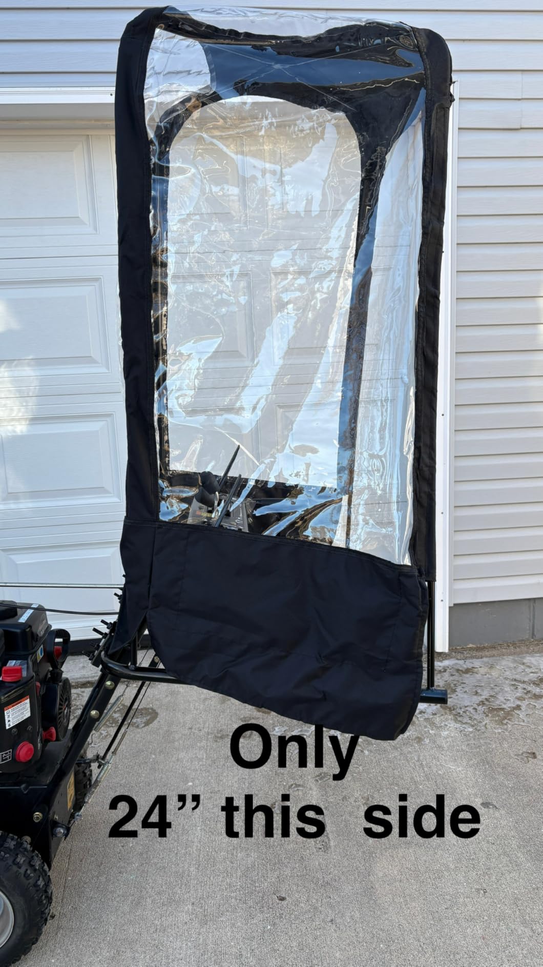 Snow Blower Cab Enclosure Cabin Canopy Cover customer photo 2