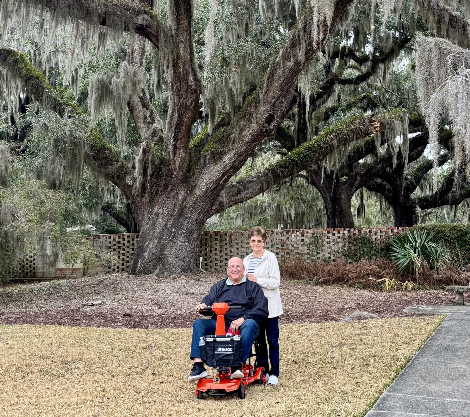 LIFEMAGIC Electric Mobility Scooter 24 Mile Long Range, 42lb Ultra Lightweight Folding Electric Scooter for Seniors, Travel-Friendly with Removable Basket, Cruise & Airline Approved customer photo 1