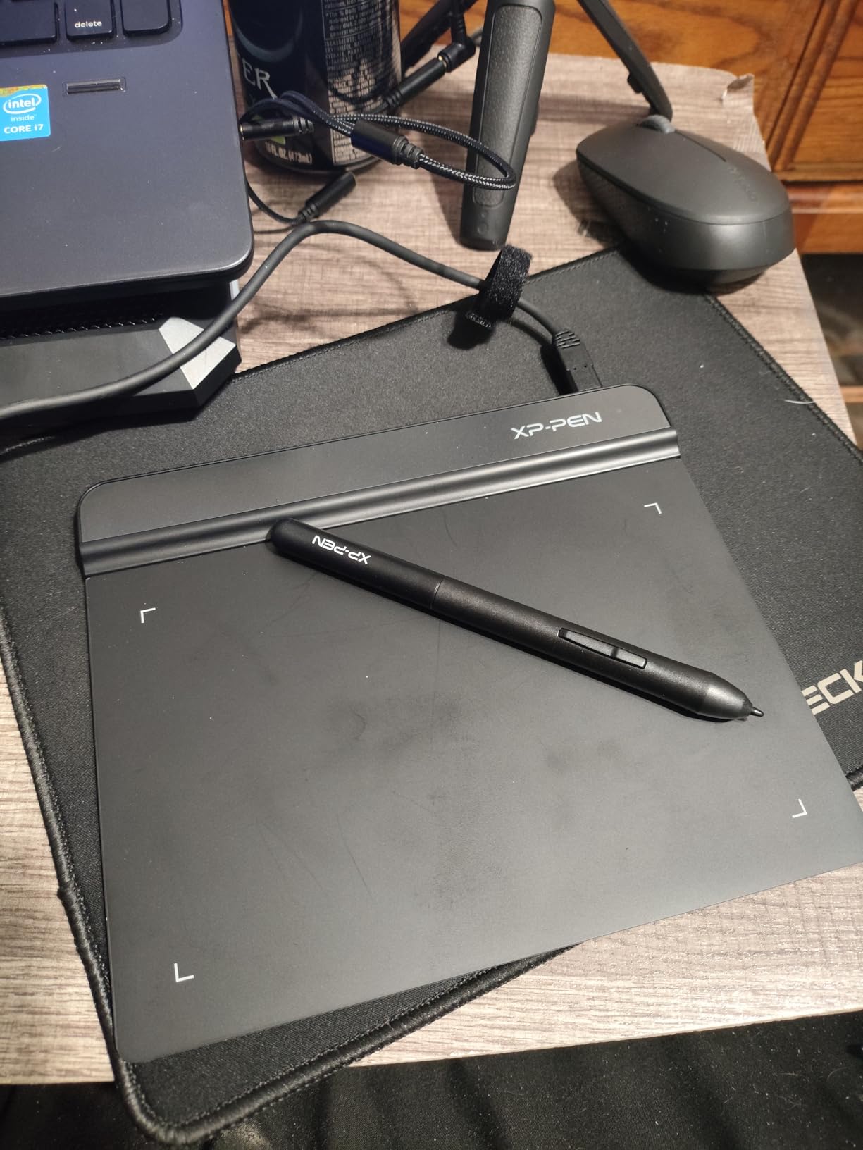 XPPen 6 * 4 inch Drawing Tablet with 16384 Pressure Levels IT640 Digital Graphic Art Tablet Battery-Free Stylus 60° Tilt Support customer photo 1