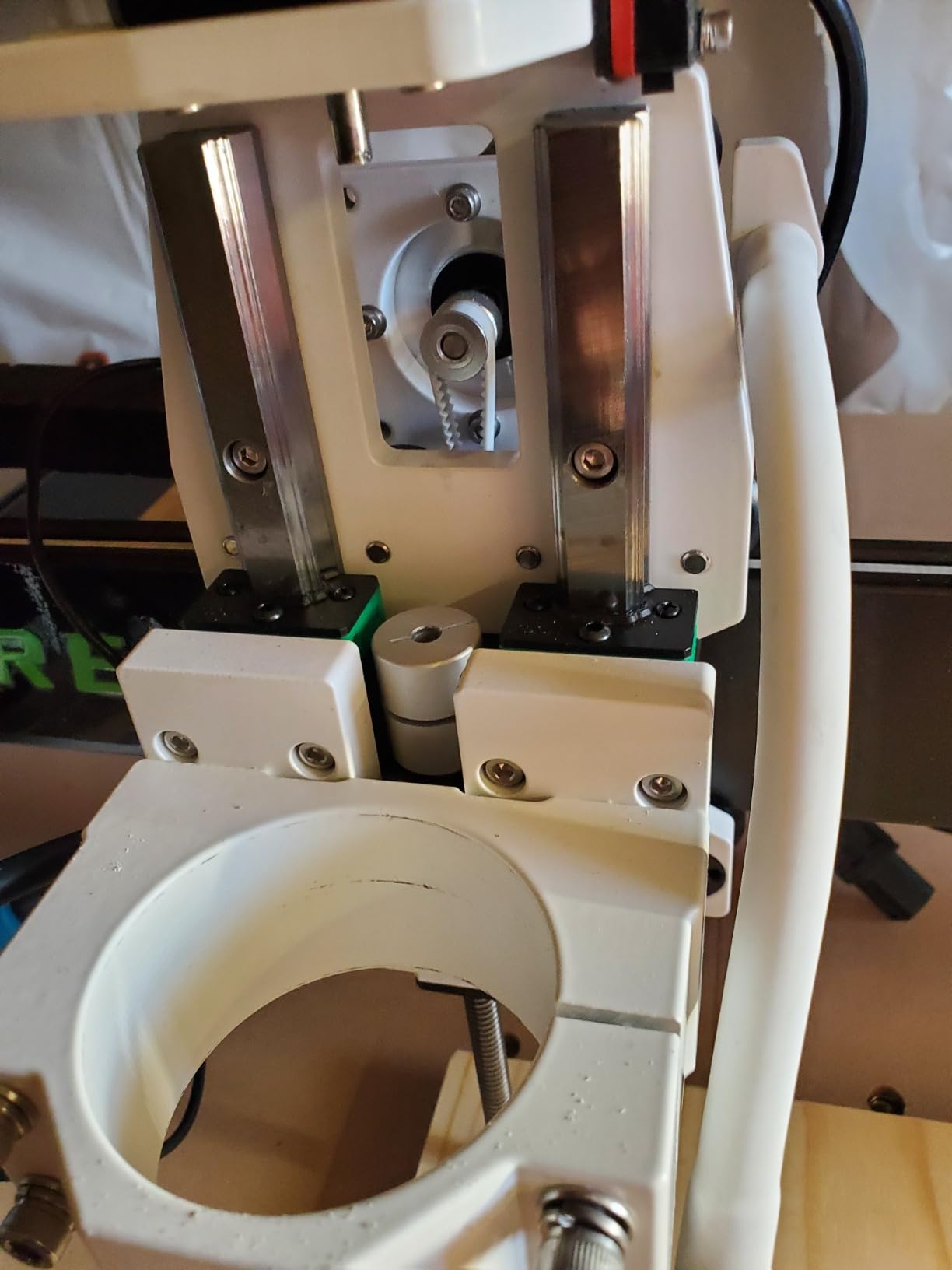 CNC Router Machine 6060, Beginner Hobby Engraving Machines, 710W Power Trimmer Router, Linear Rails and Belt Driven customer photo 2